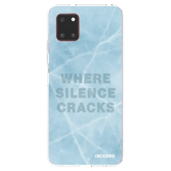 Picasee διαφανής θήκη σιλικόνης Samsung Galaxy Note 10 Lite N770F - SILENCE
