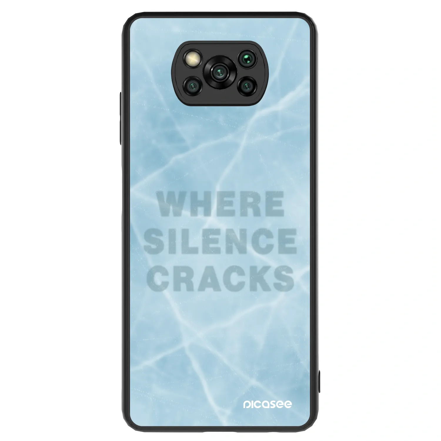 Picasee ULTIMATE CASE για Xiaomi Poco X3 - SILENCE