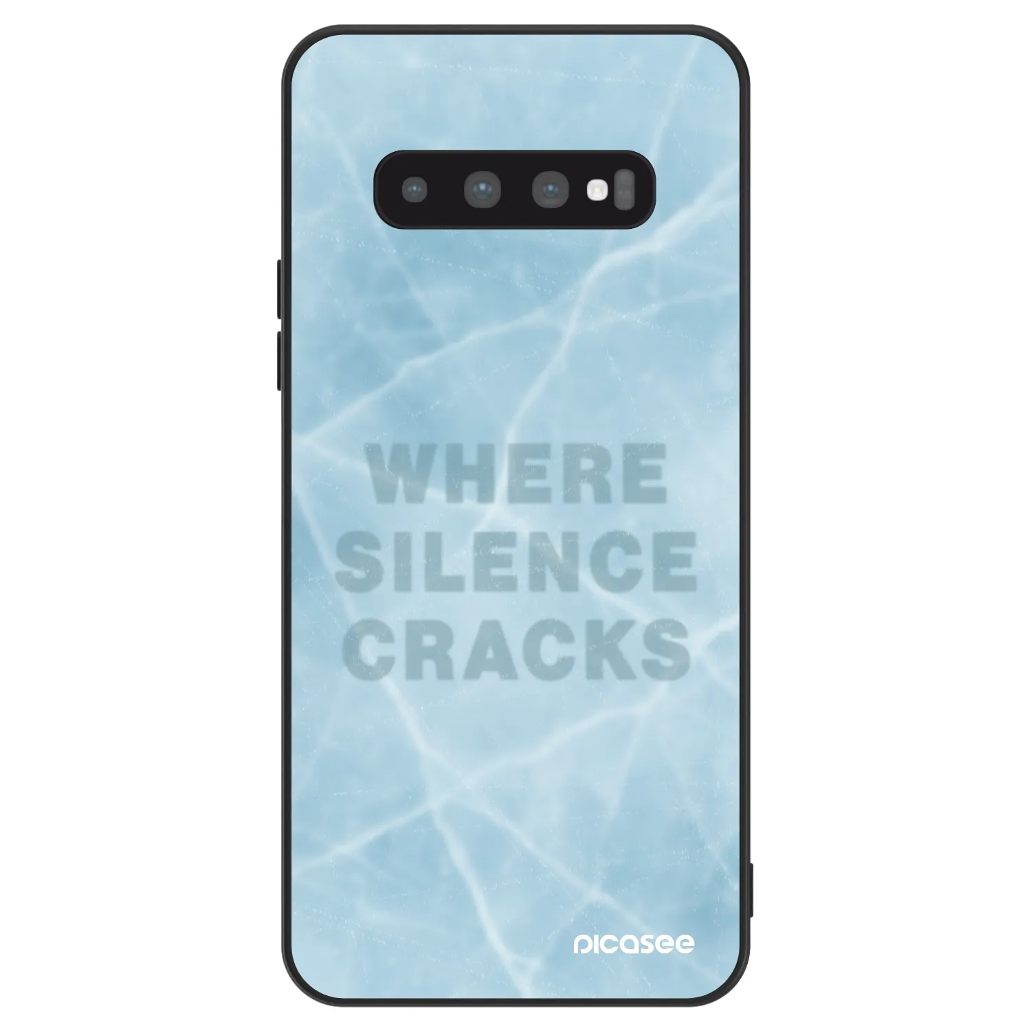 Picasee ULTIMATE CASE για Samsung Galaxy S10 G973 - SILENCE