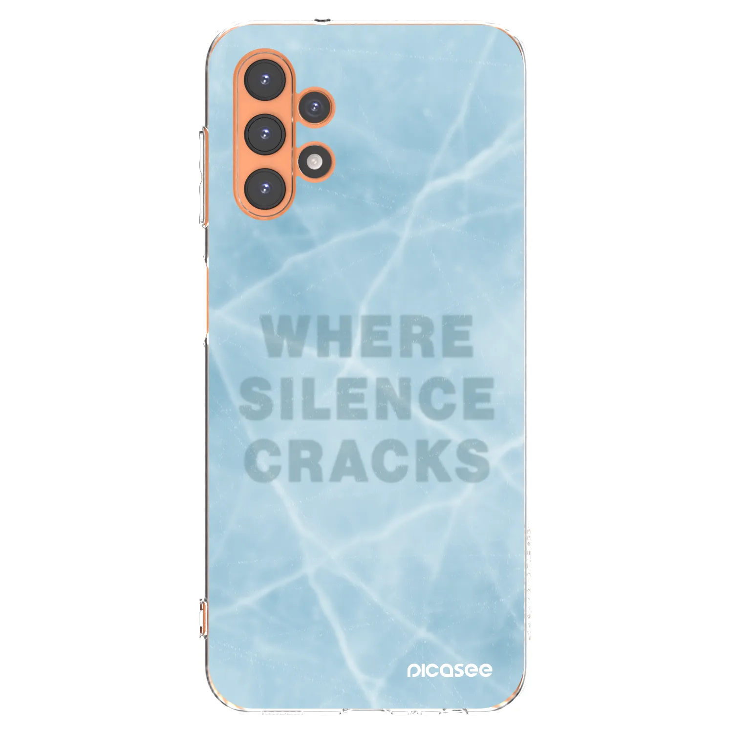 Picasee διαφανής θήκη σιλικόνης Samsung Galaxy A13 4G A135 - SILENCE