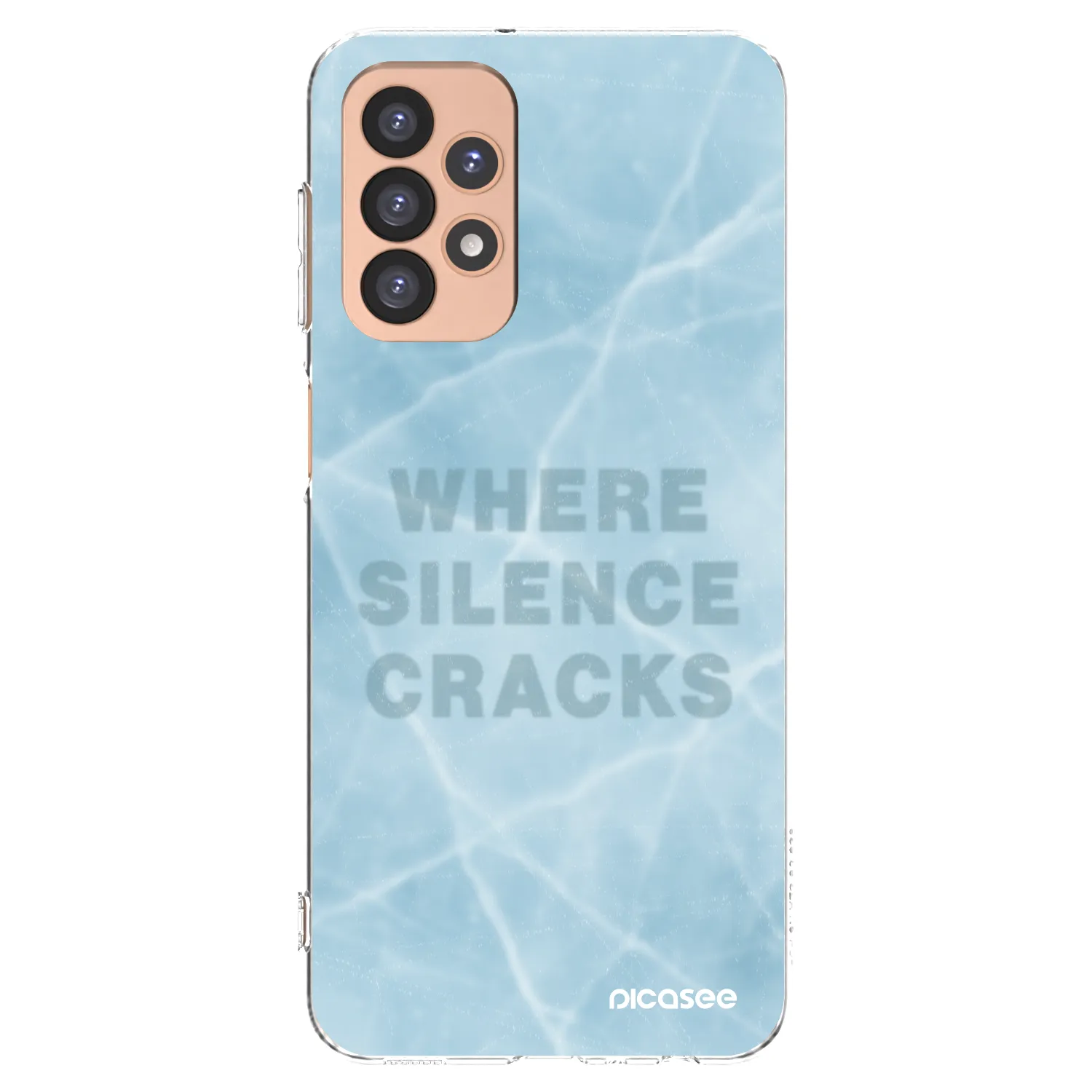 Picasee διαφανής θήκη σιλικόνης Samsung Galaxy A23 A236B 5G - SILENCE
