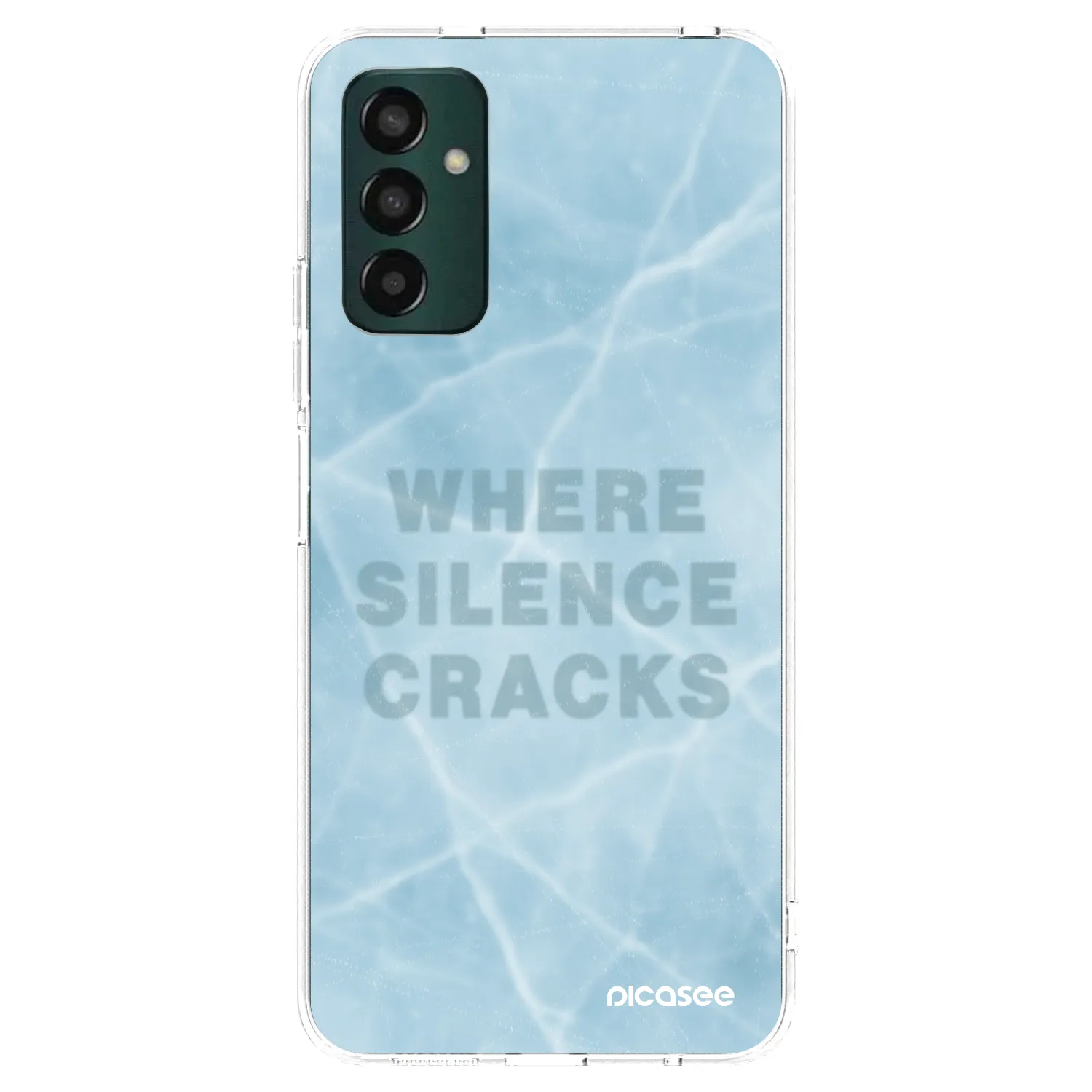 Picasee διαφανής θήκη σιλικόνης Samsung Galaxy M23 5G - SILENCE