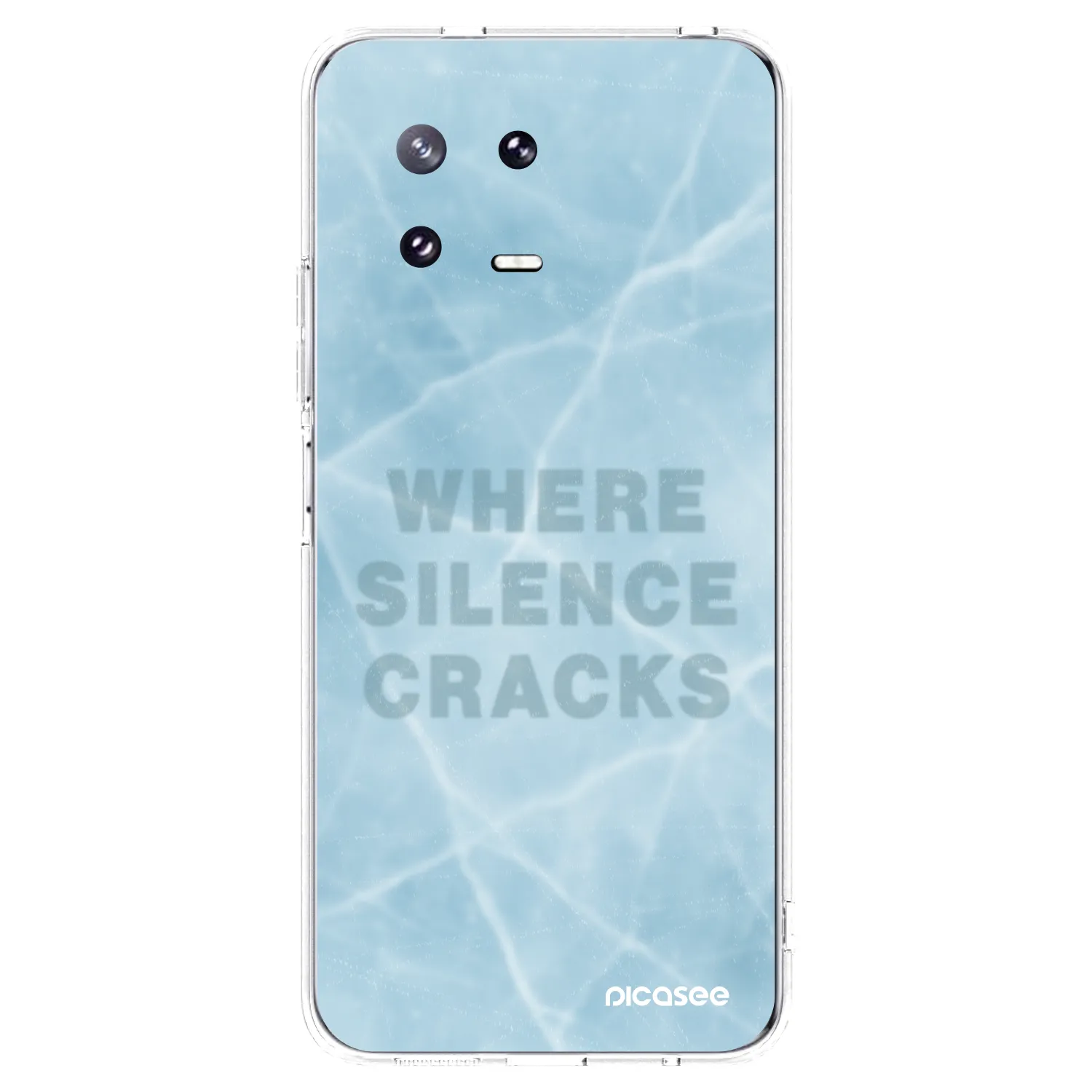 Picasee διαφανής θήκη σιλικόνης Xiaomi 13 Pro - SILENCE