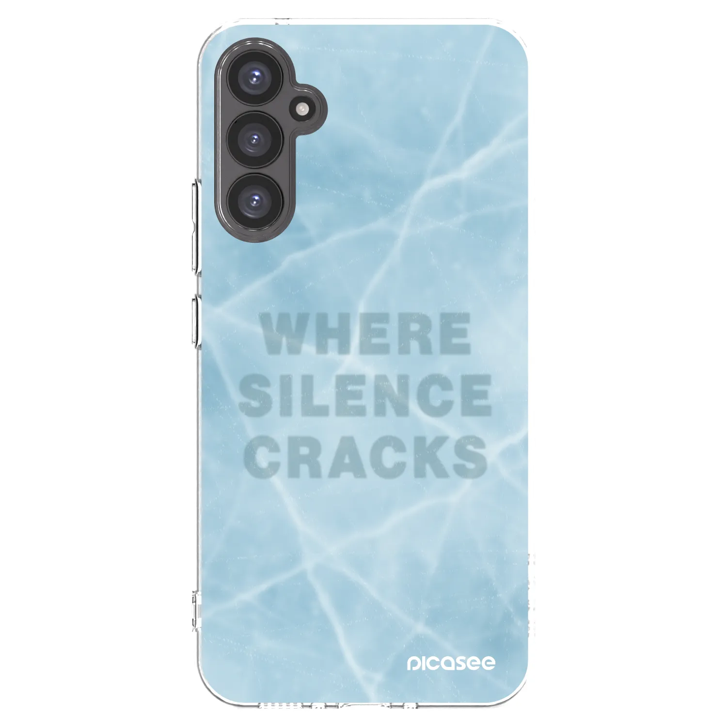 Picasee διαφανής θήκη σιλικόνης Samsung Galaxy A34 5G A346B - SILENCE