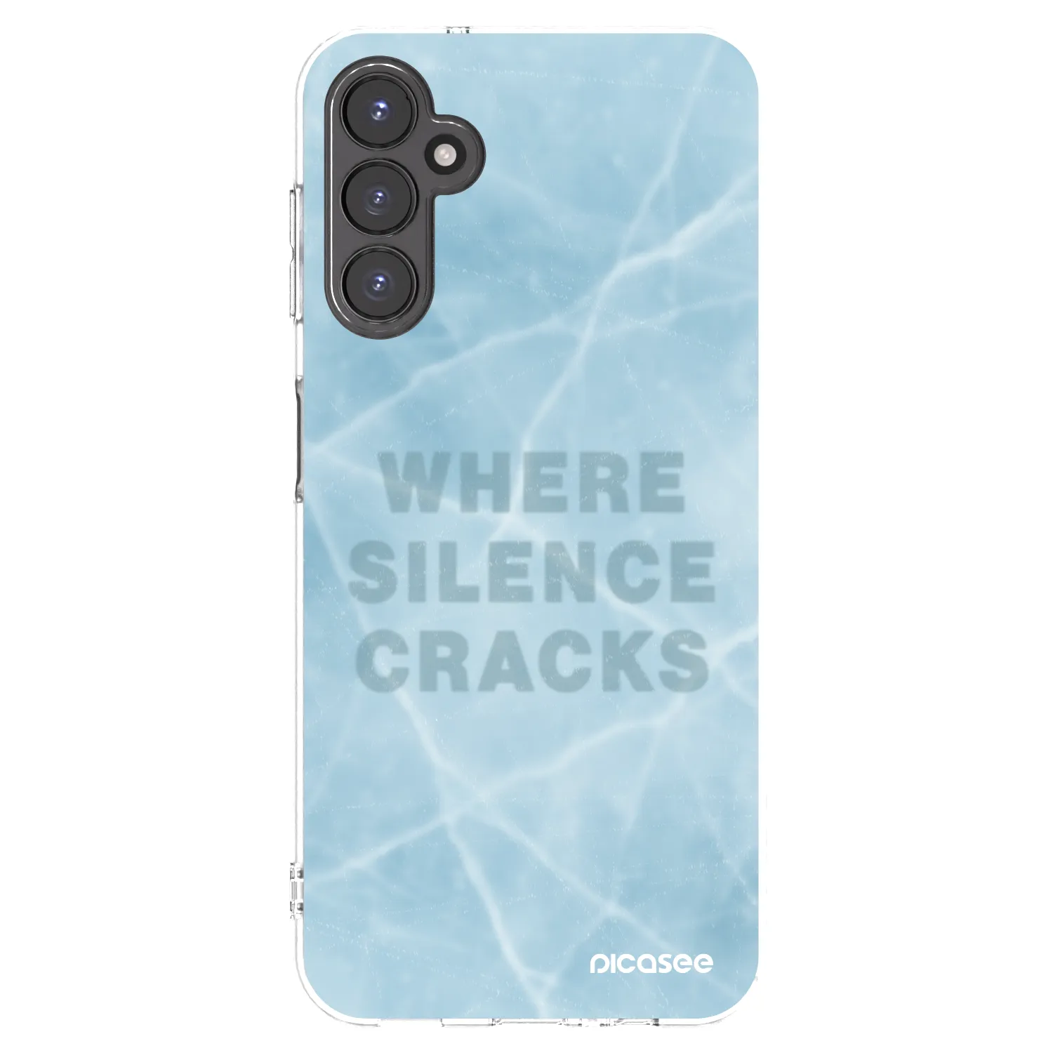 Picasee διαφανής θήκη σιλικόνης Samsung Galaxy A14 5G A146P - SILENCE