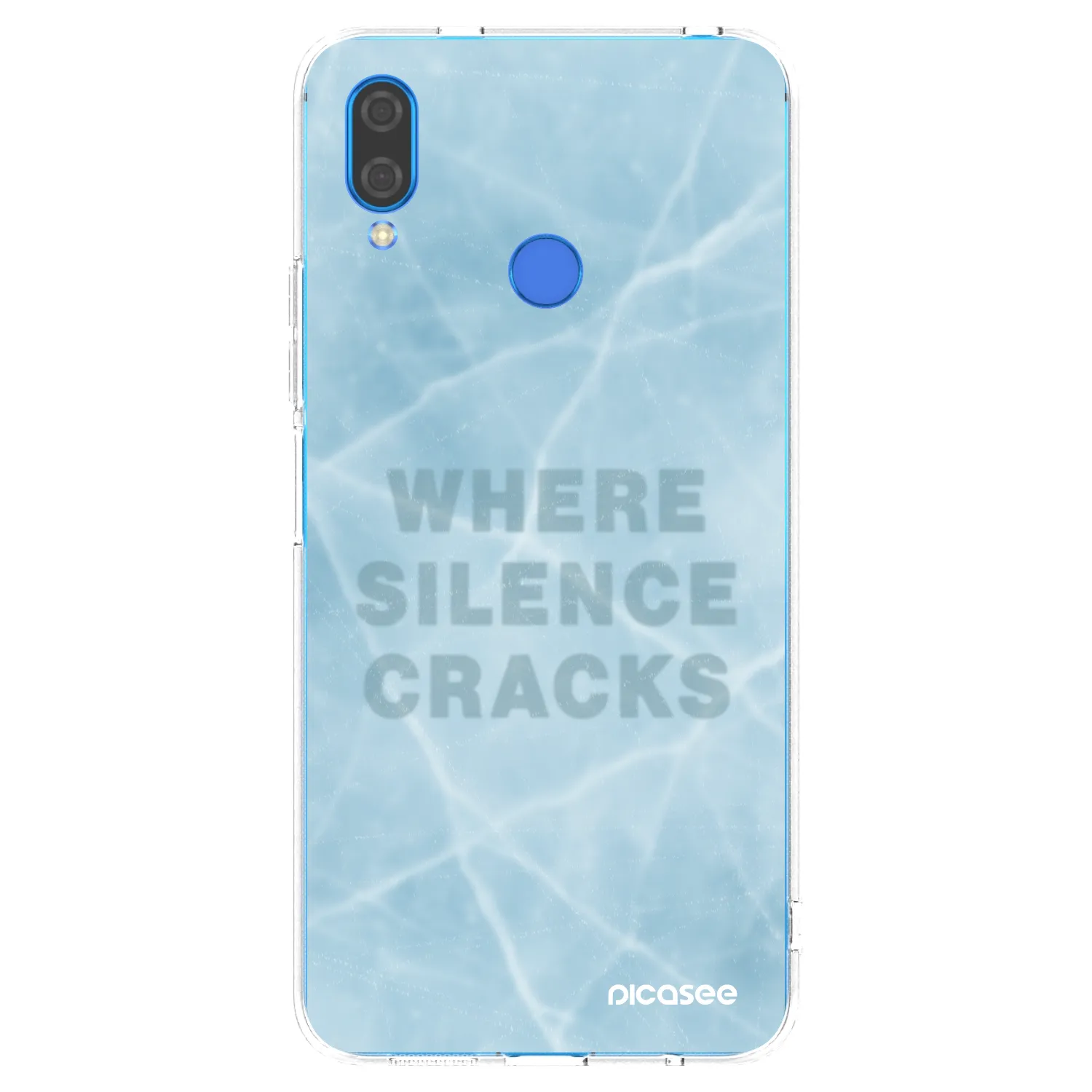 Picasee διαφανής θήκη σιλικόνης Huawei Nova 3 - SILENCE