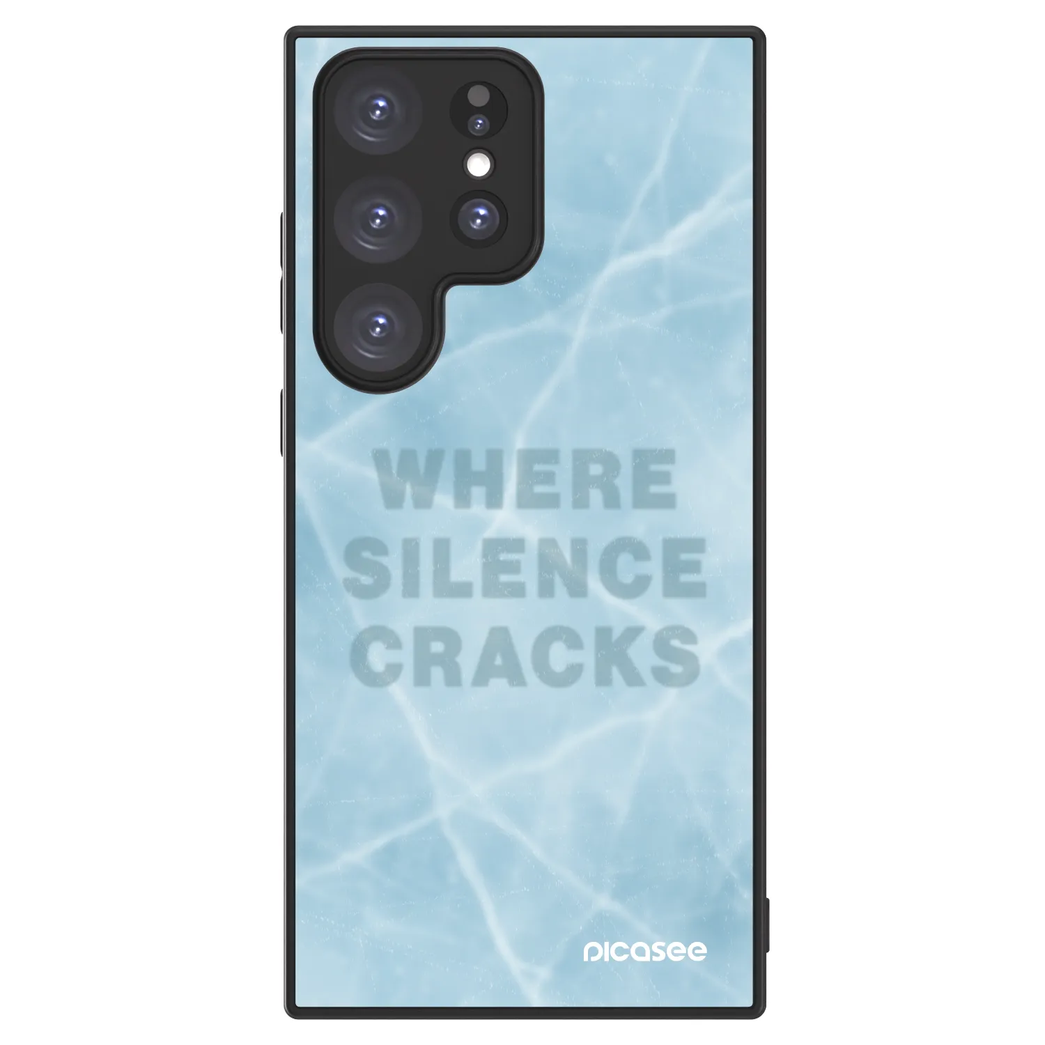 Picasee ULTIMATE CASE PowerShare για Samsung Galaxy S23 Ultra 5G - SILENCE