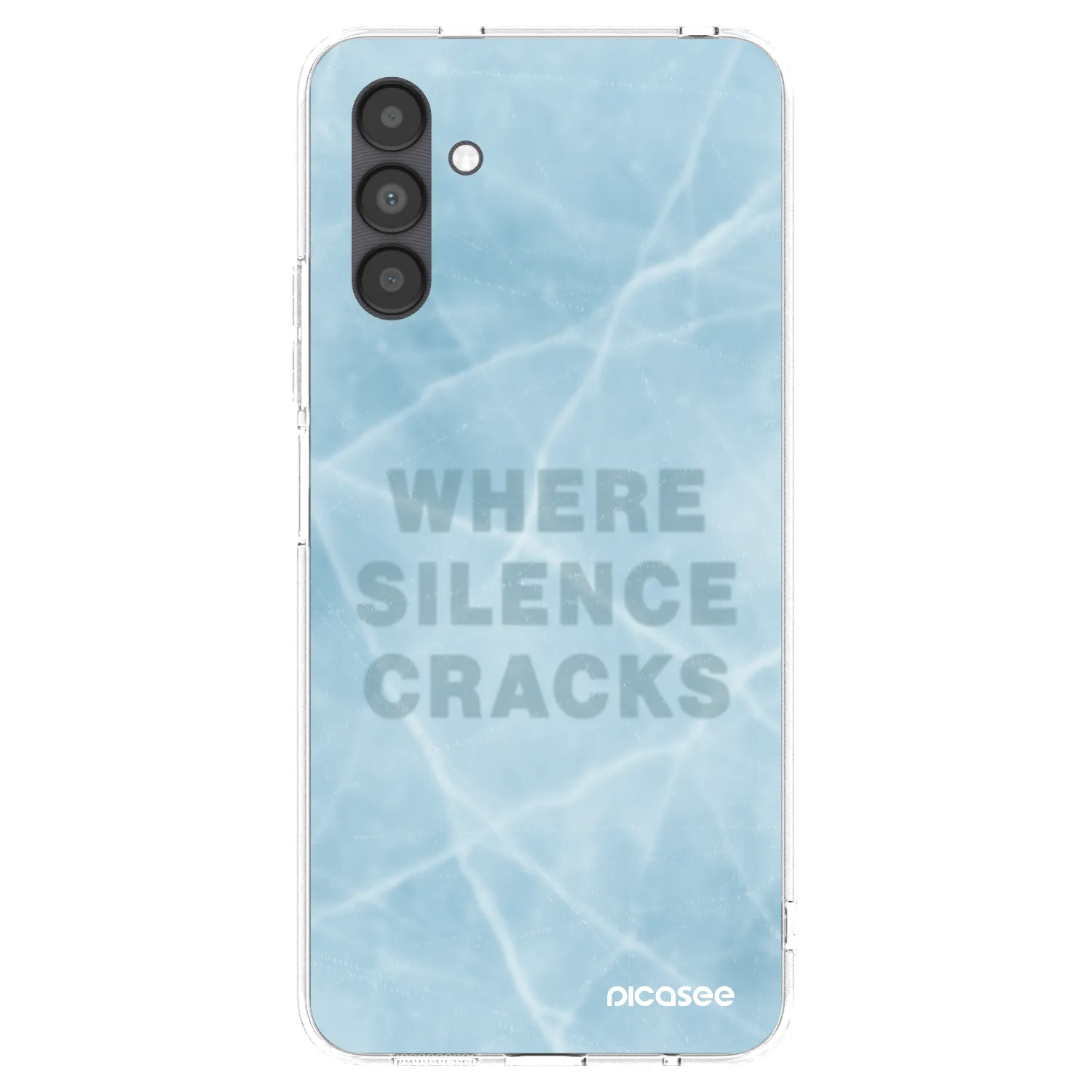 Picasee διαφανής θήκη σιλικόνης Samsung Galaxy A04s A047F - SILENCE