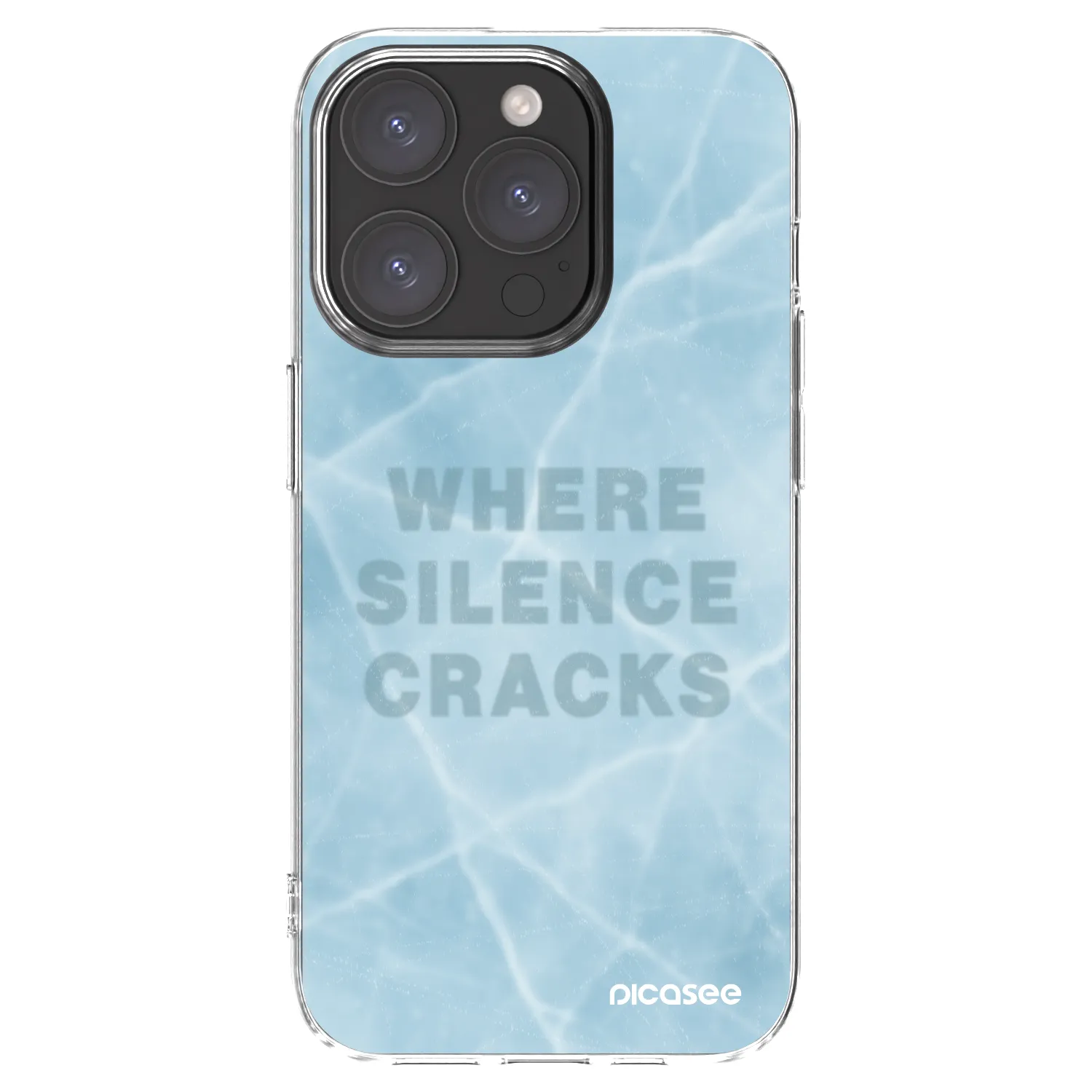 Picasee διαφανής θήκη σιλικόνης Apple iPhone 15 Pro - SILENCE