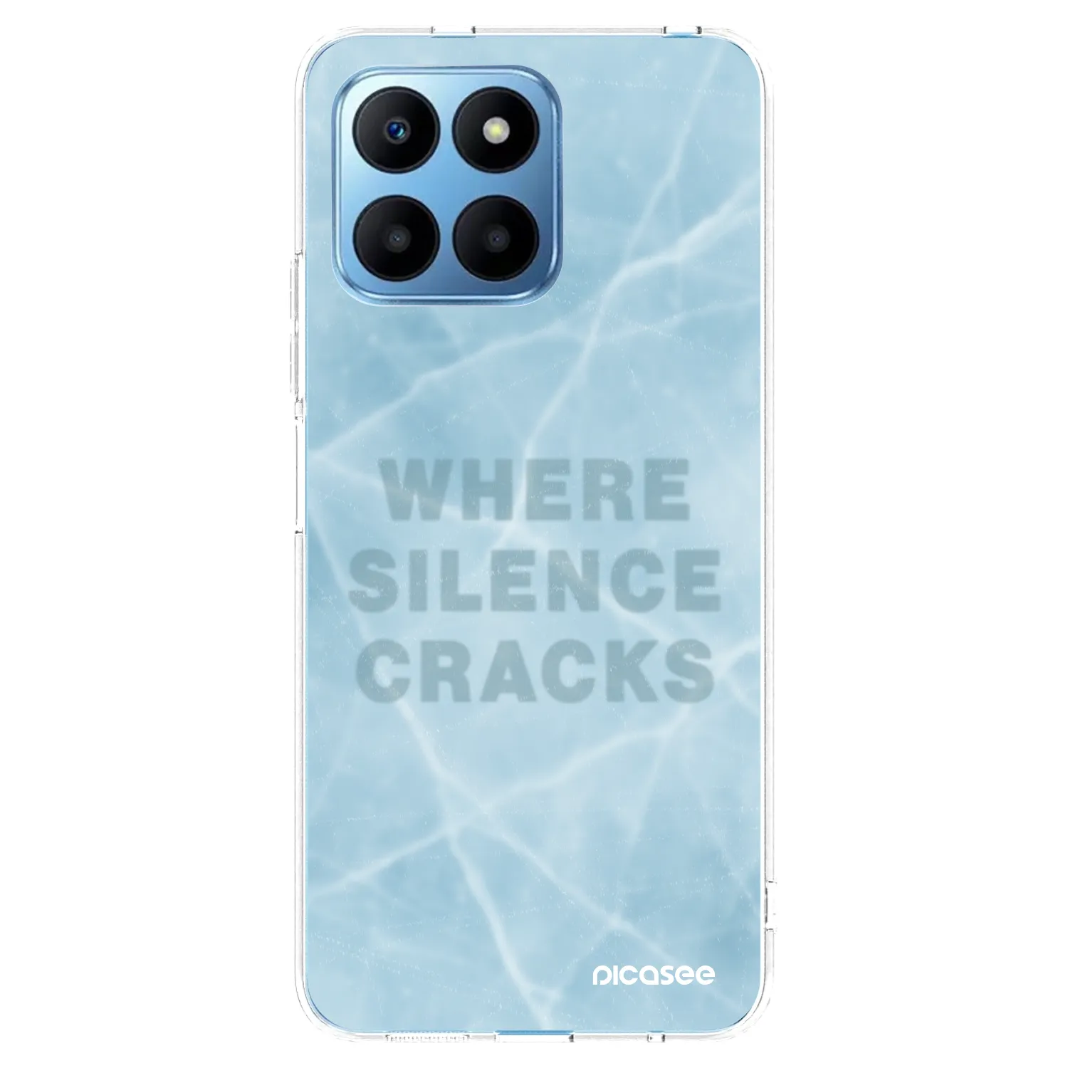 Picasee διαφανής θήκη σιλικόνης Honor 70 Lite - SILENCE
