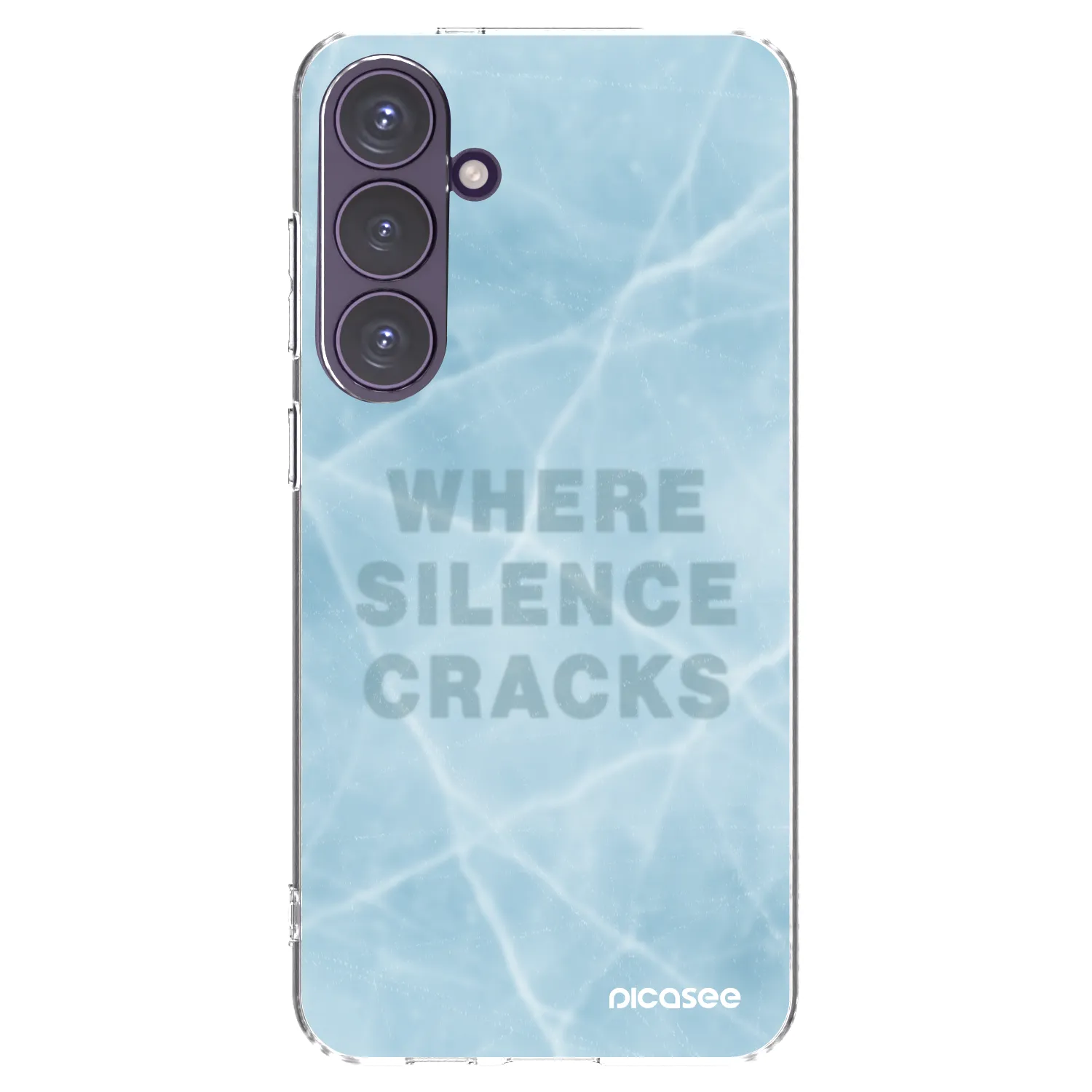 Picasee διαφανής θήκη σιλικόνης Samsung Galaxy S24+ S926B 5G - SILENCE