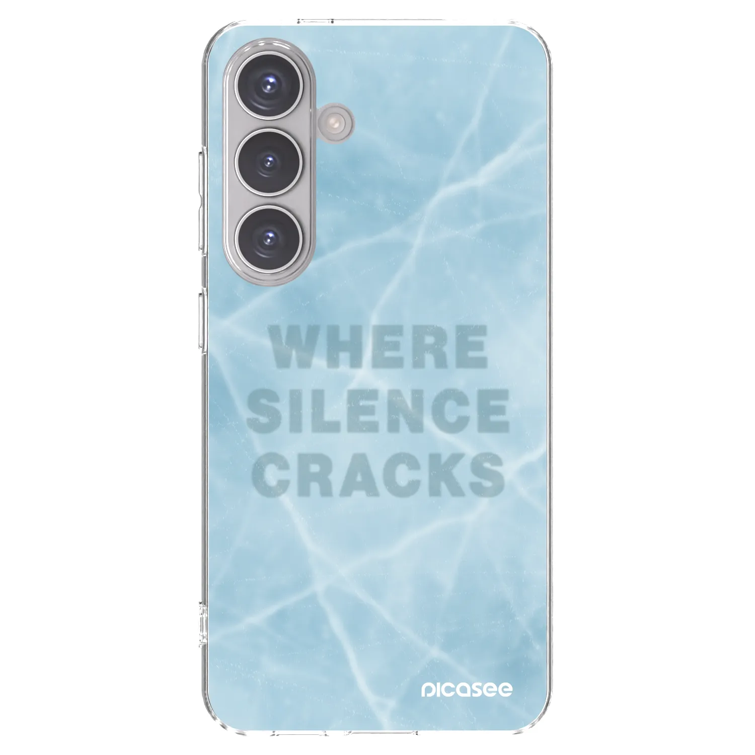 Picasee διαφανής θήκη σιλικόνης Samsung Galaxy S24 S921B 5G - SILENCE