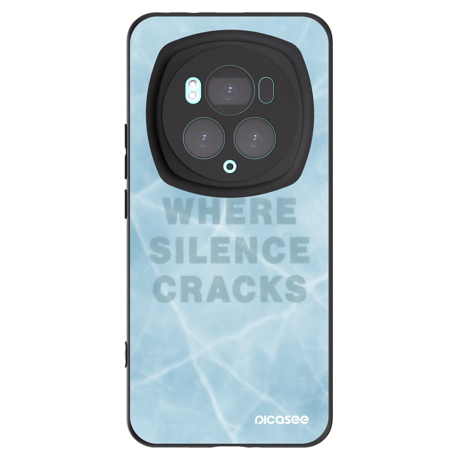 Picasee Μαύρη θήκη σιλικόνης για Honor Magic6 Pro - SILENCE