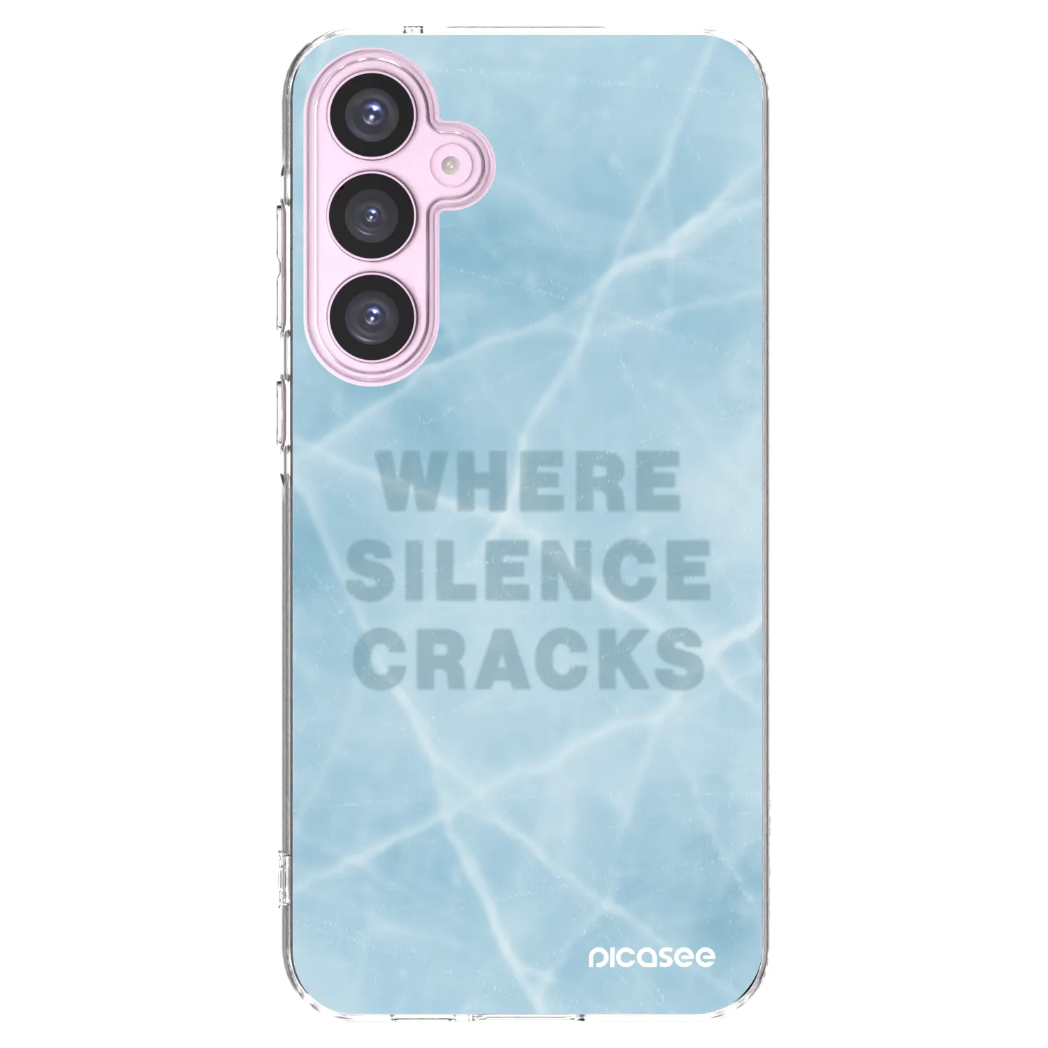 Picasee διαφανής θήκη σιλικόνης Samsung Galaxy A55 5G A556B - SILENCE