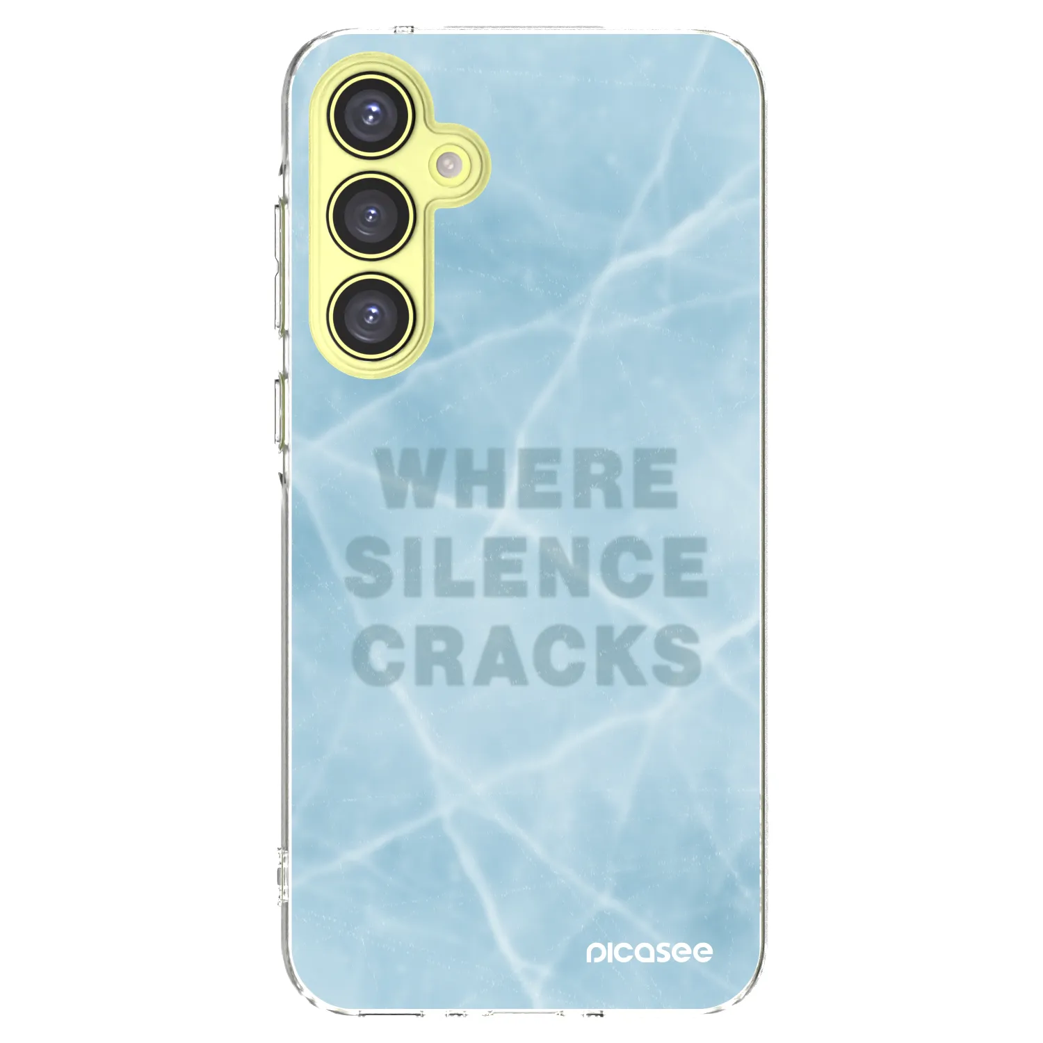 Picasee διαφανής θήκη σιλικόνης Samsung Galaxy A35 5G A356B - SILENCE