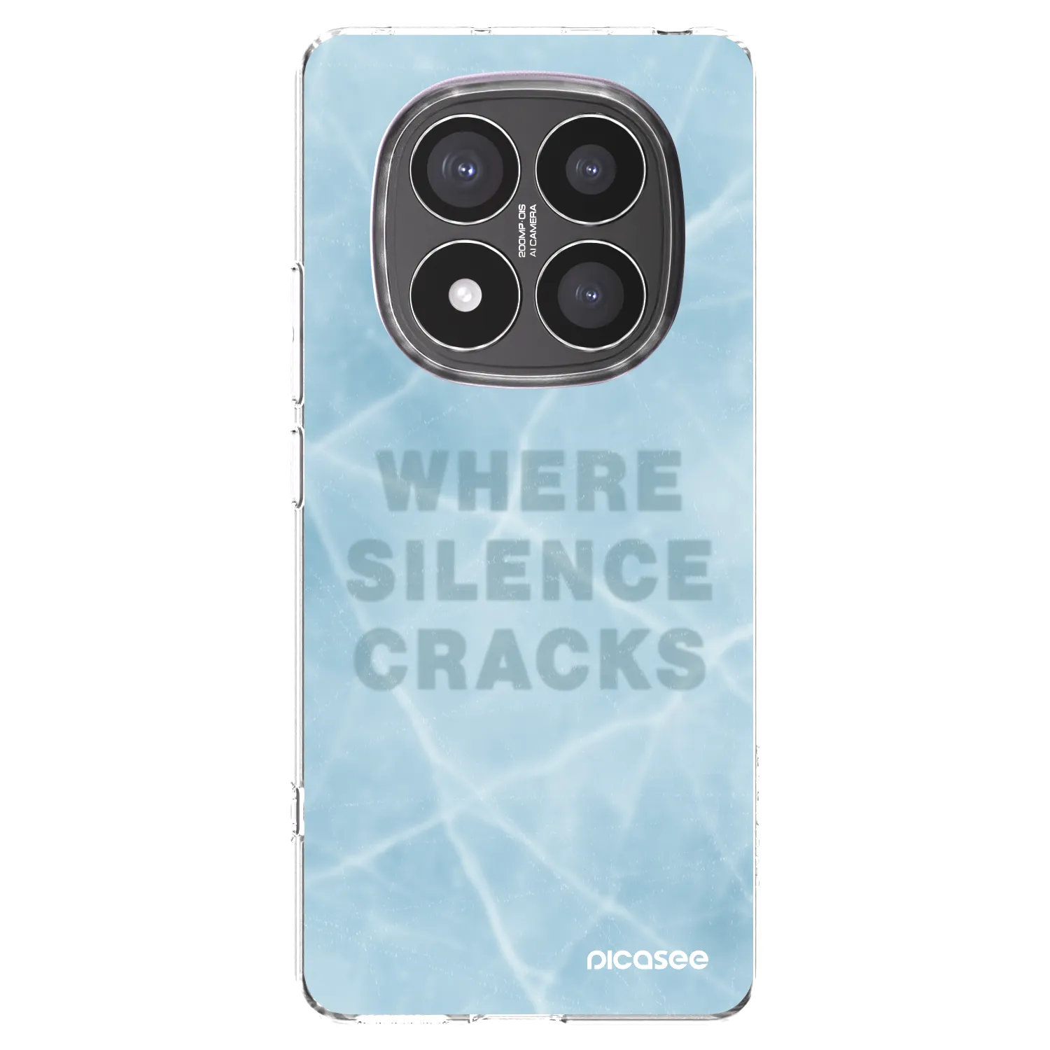 Picasee διαφανής θήκη σιλικόνης Xiaomi Redmi Note 14 Pro+ 5G - SILENCE