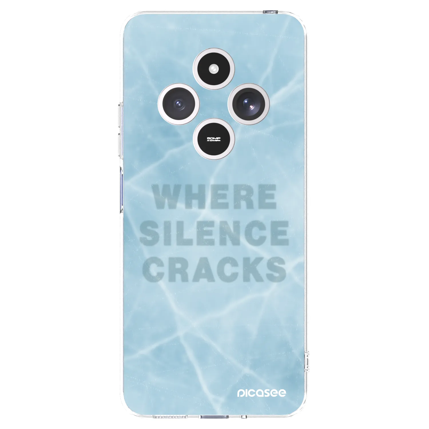 Picasee διαφανής θήκη σιλικόνης Xiaomi Redmi 14C - SILENCE