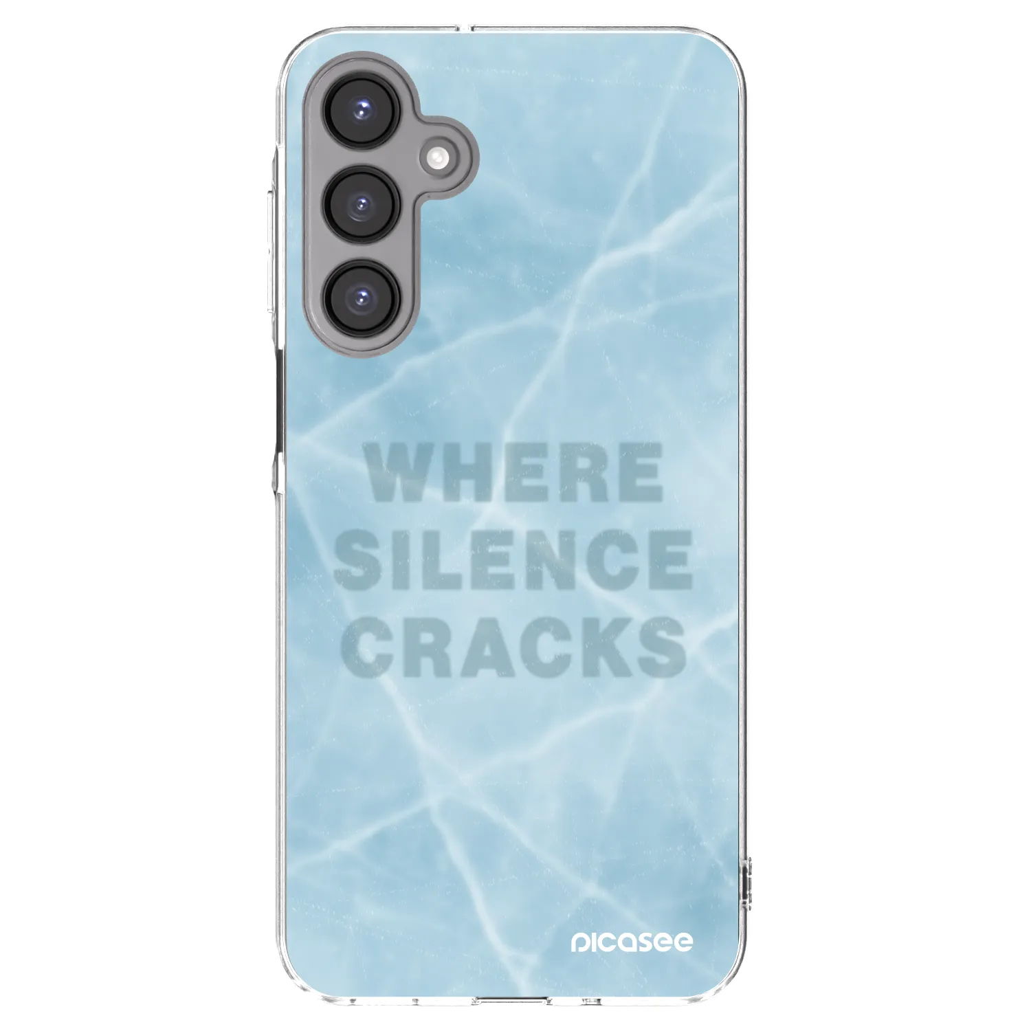 Picasee διαφανής θήκη σιλικόνης Samsung Galaxy A16 5G - SILENCE