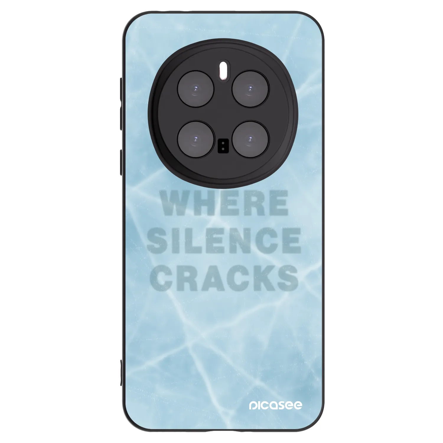 Picasee Μαύρη θήκη σιλικόνης για Honor Magic7 Pro 5G - SILENCE