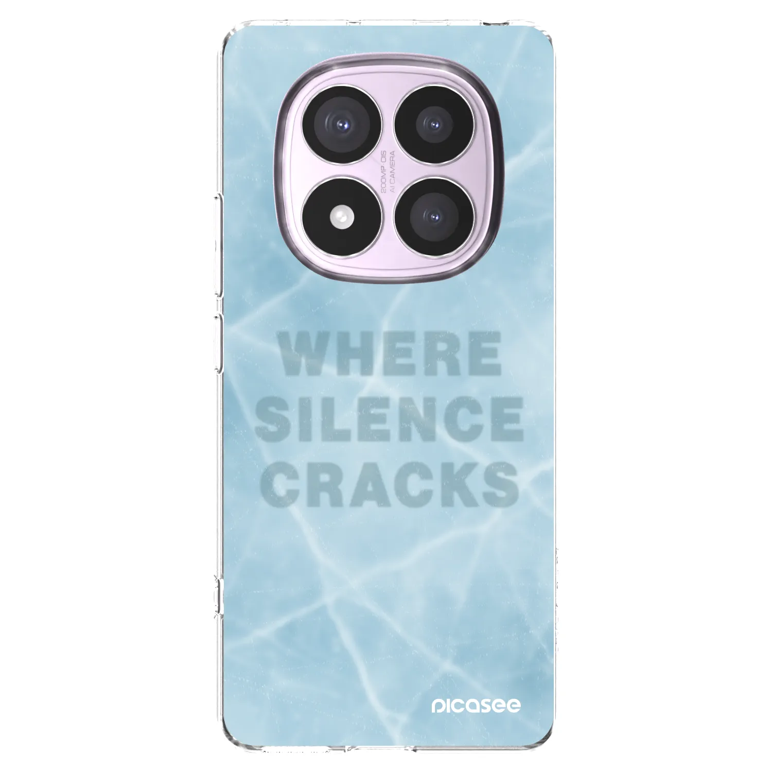 Picasee διαφανής θήκη σιλικόνης Xiaomi Redmi Note 14 Pro 4G - SILENCE