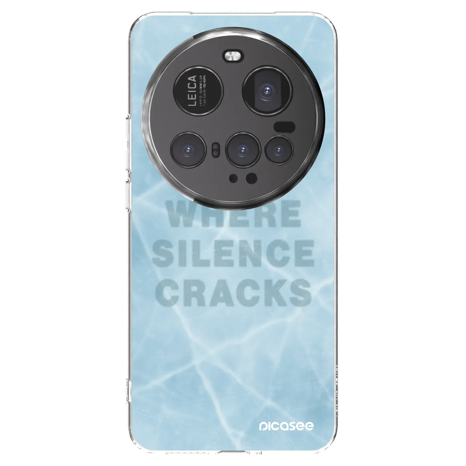 Picasee διαφανής θήκη σιλικόνης Xiaomi 15 Ultra - SILENCE