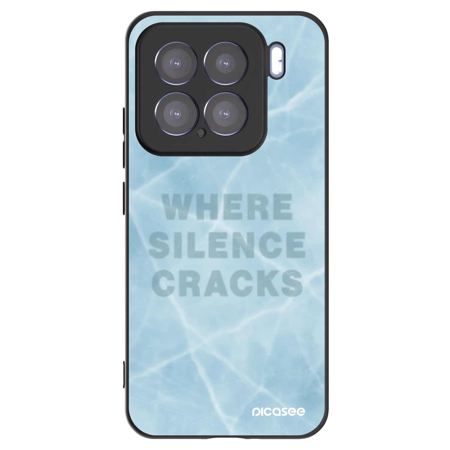 Picasee Μαύρη θήκη σιλικόνης για Xiaomi 15 - SILENCE