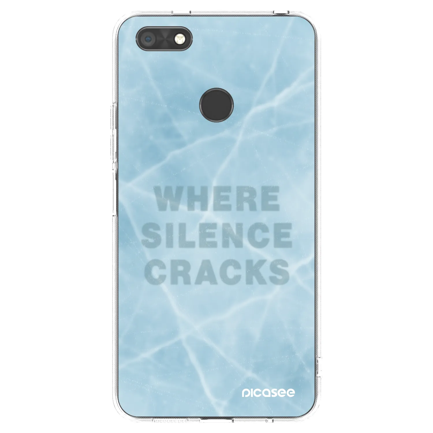 Picasee διαφανής θήκη σιλικόνης Huawei P9 Lite Mini - SILENCE