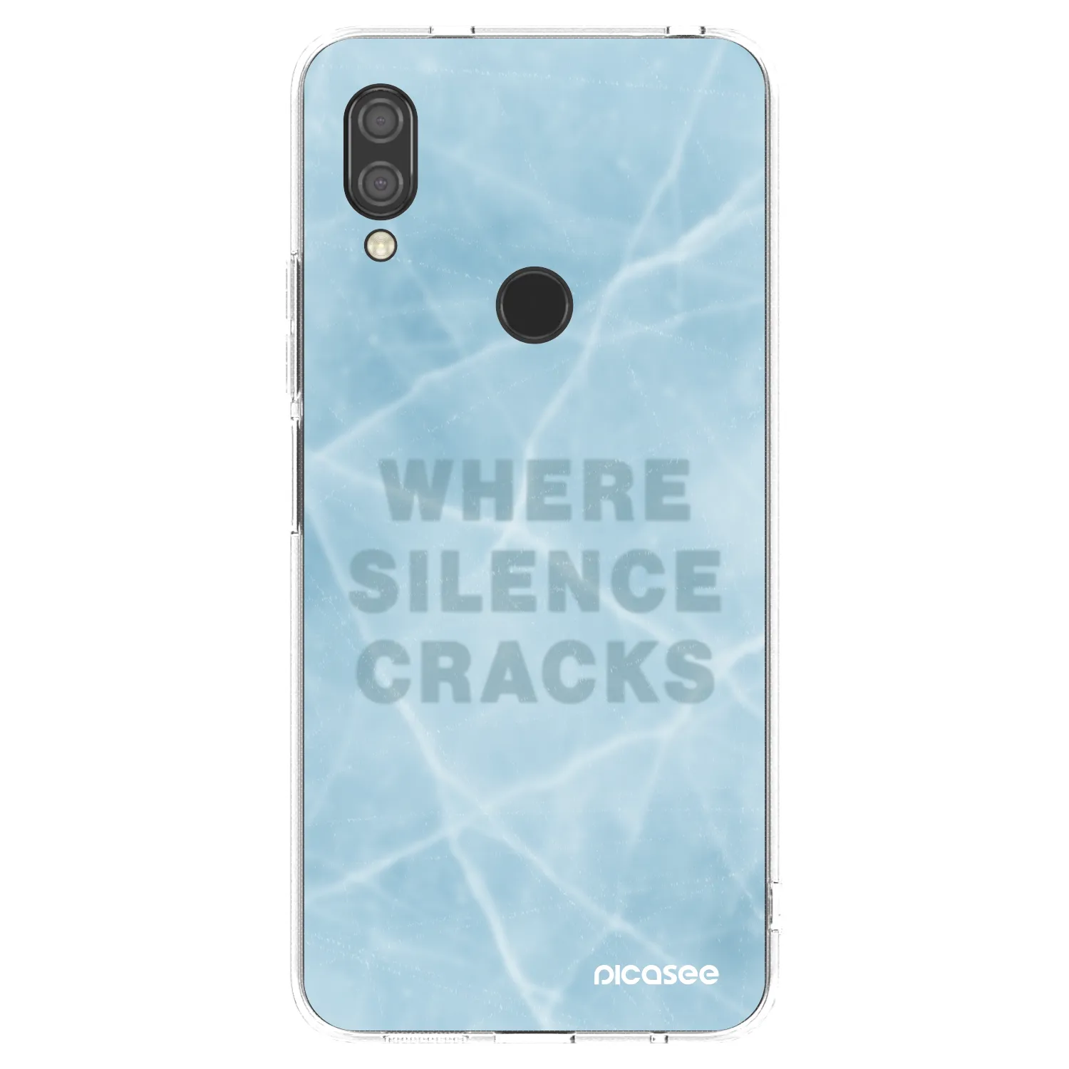 Picasee διαφανής θήκη σιλικόνης Xiaomi Redmi 7 - SILENCE