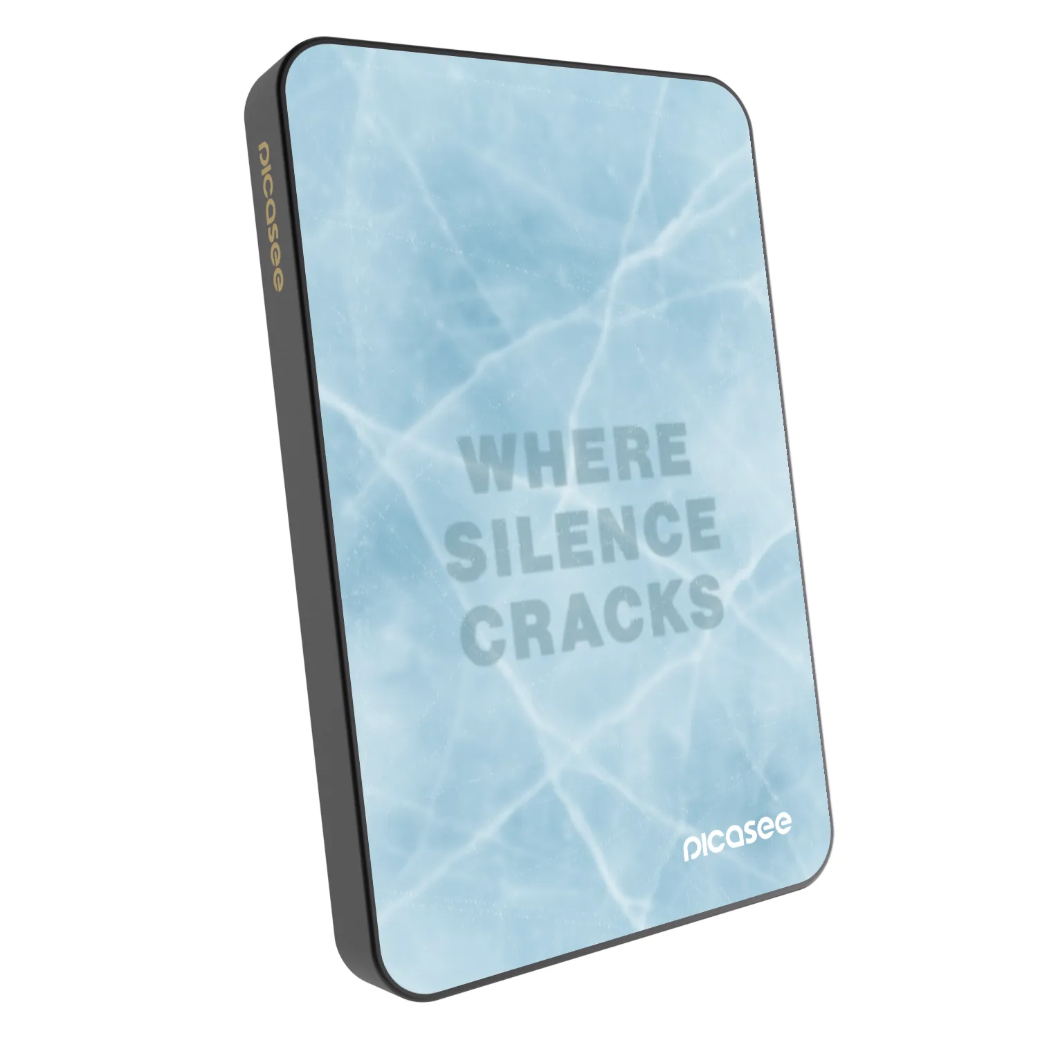 Picasee Powerbank με MagSafe 5 000 mAh Γκρί - SILENCE