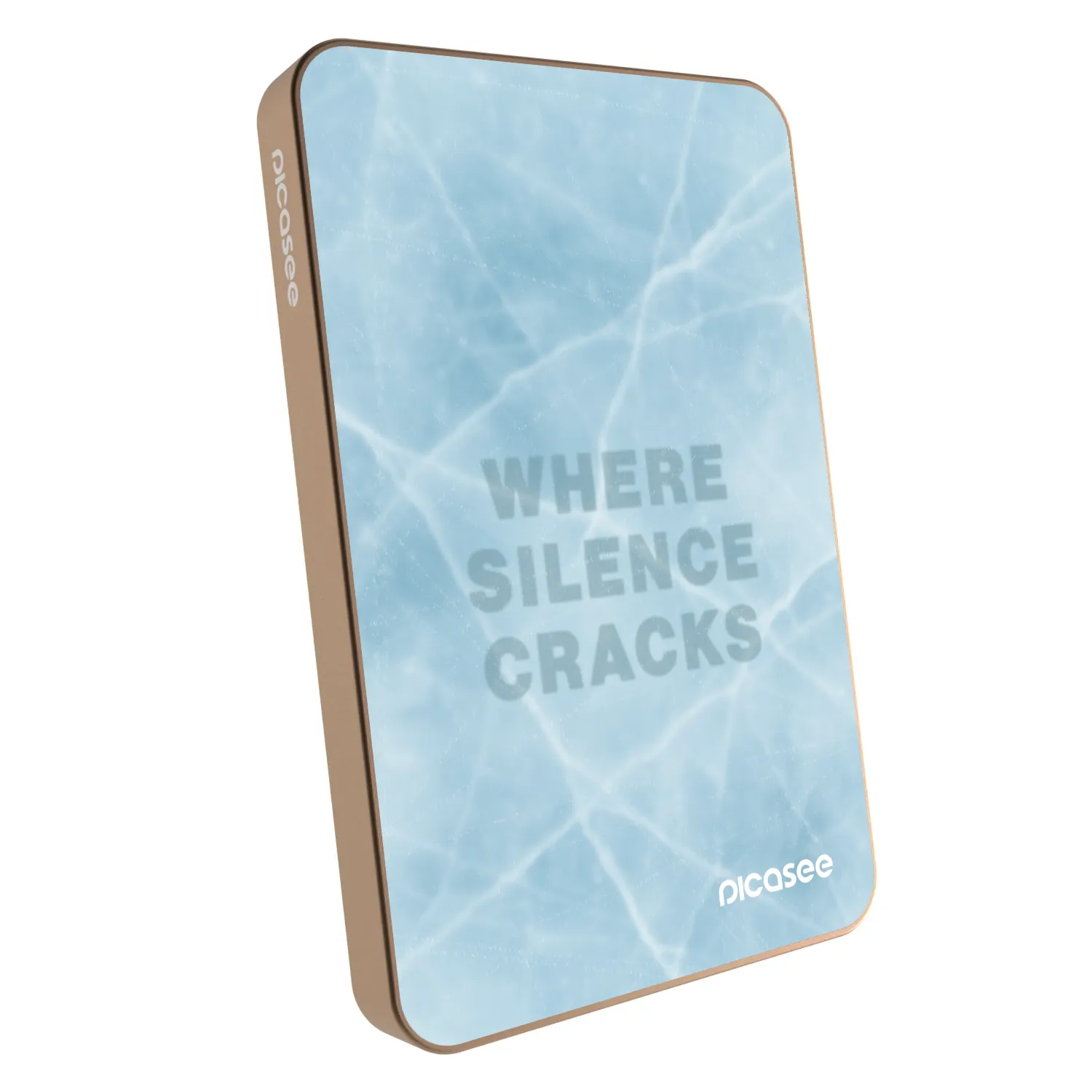 Picasee Powerbank με MagSafe 5 000 mAh Χρυσαφένιος - SILENCE