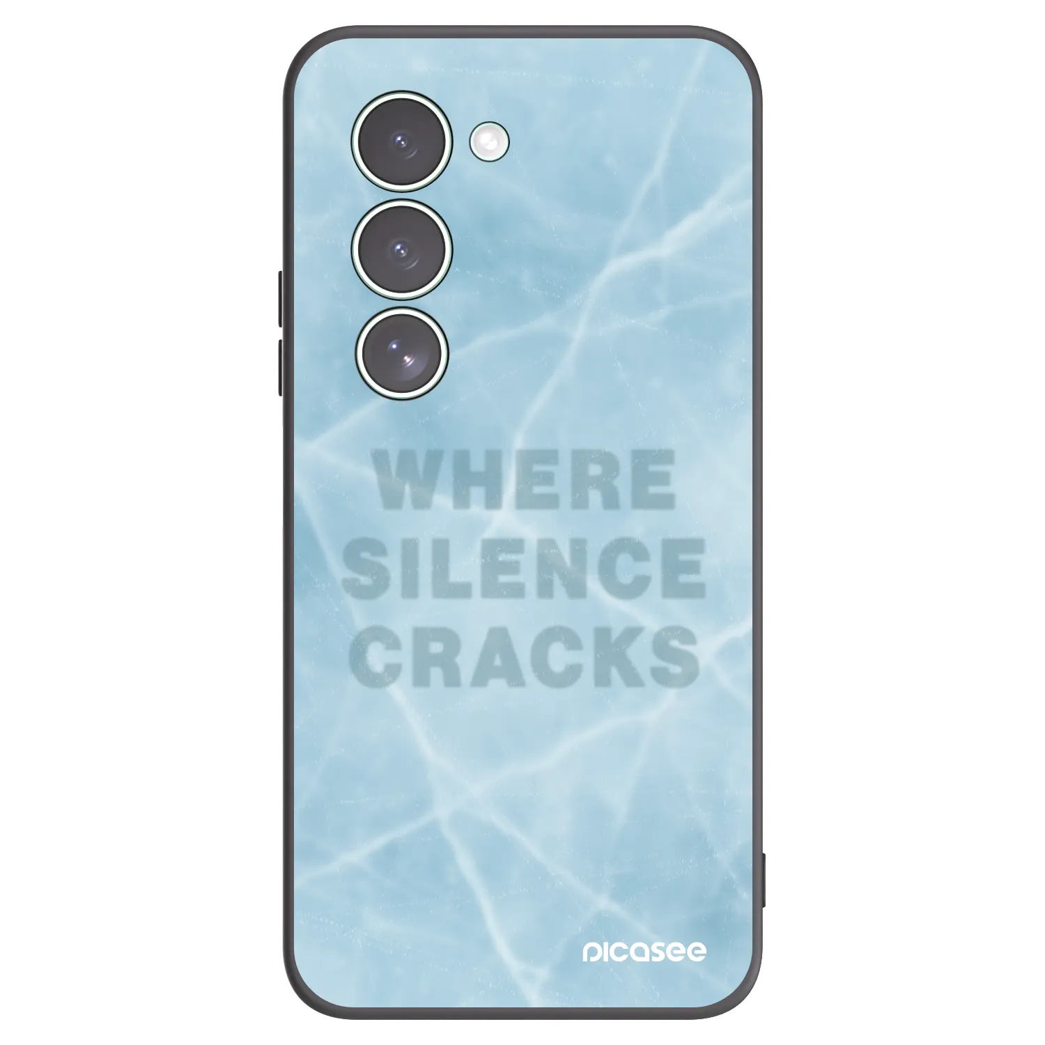 Picasee Μαύρη θήκη σιλικόνης για Xiaomi Redmi 15 5G - SILENCE