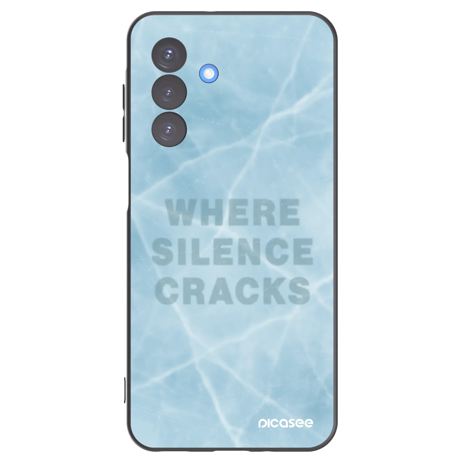 Picasee Μαύρη θήκη σιλικόνης για Samsung Galaxy A17 5G - SILENCE