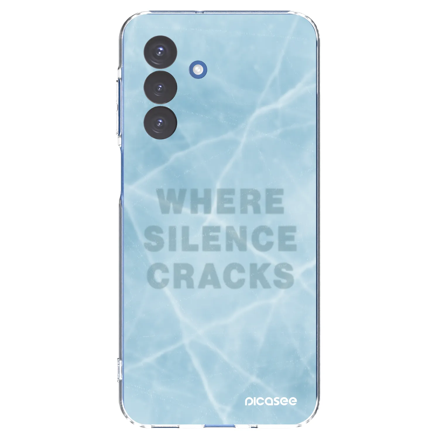 Picasee διαφανής θήκη σιλικόνης Samsung Galaxy A17 5G - SILENCE