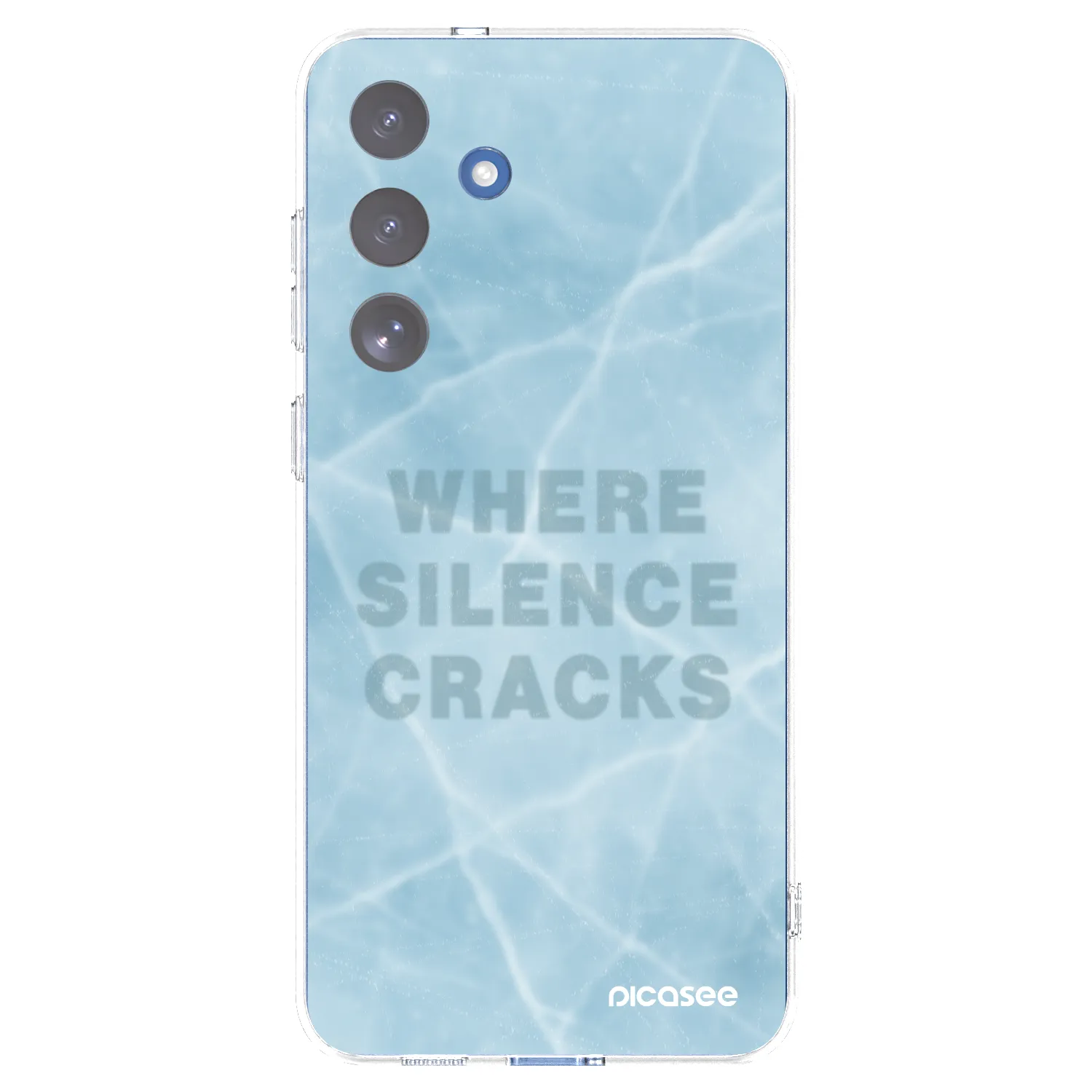 Picasee διαφανής θήκη σιλικόνης Samsung Galaxy S25 FE 5G - SILENCE