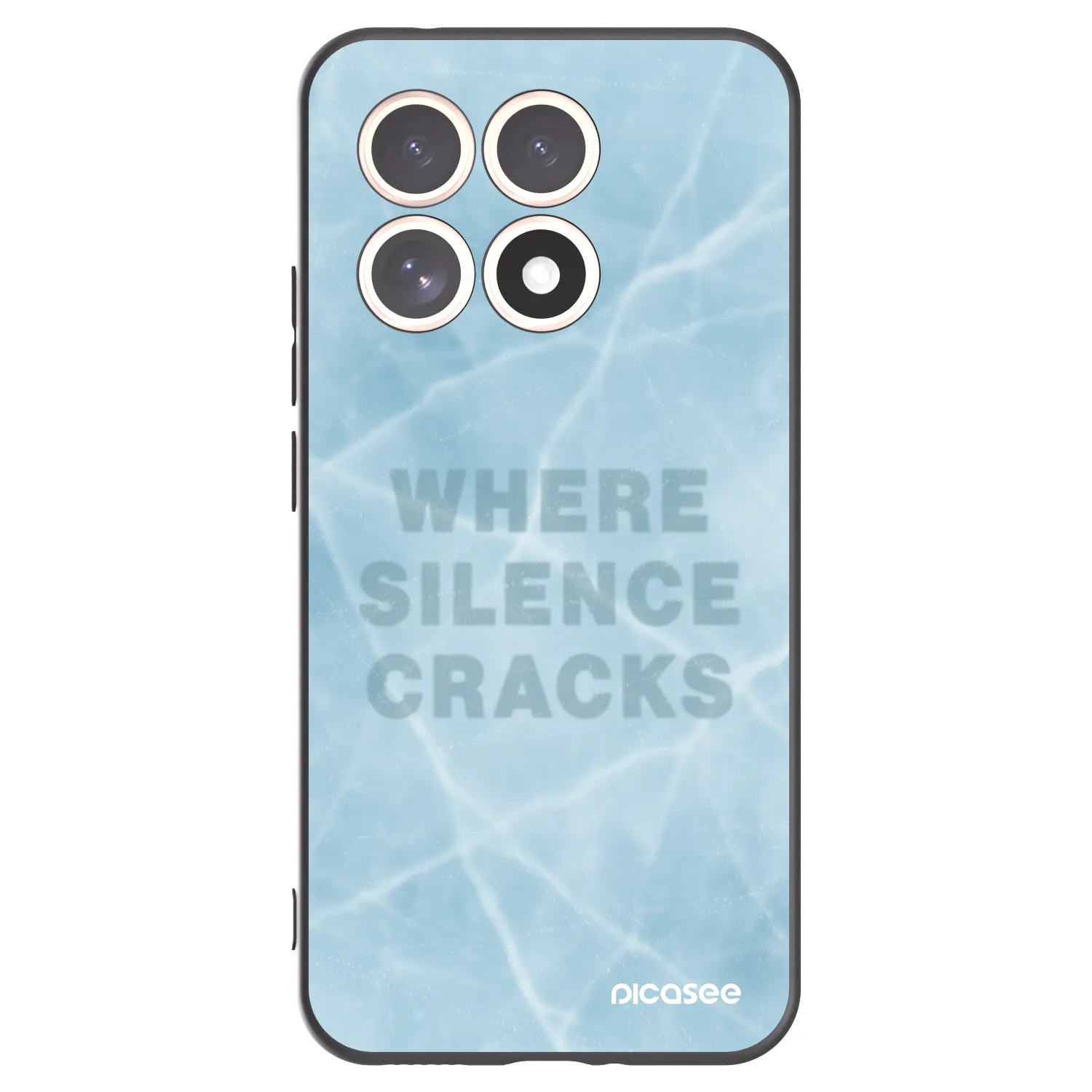 Picasee Μαύρη θήκη σιλικόνης για Xiaomi 15T - SILENCE