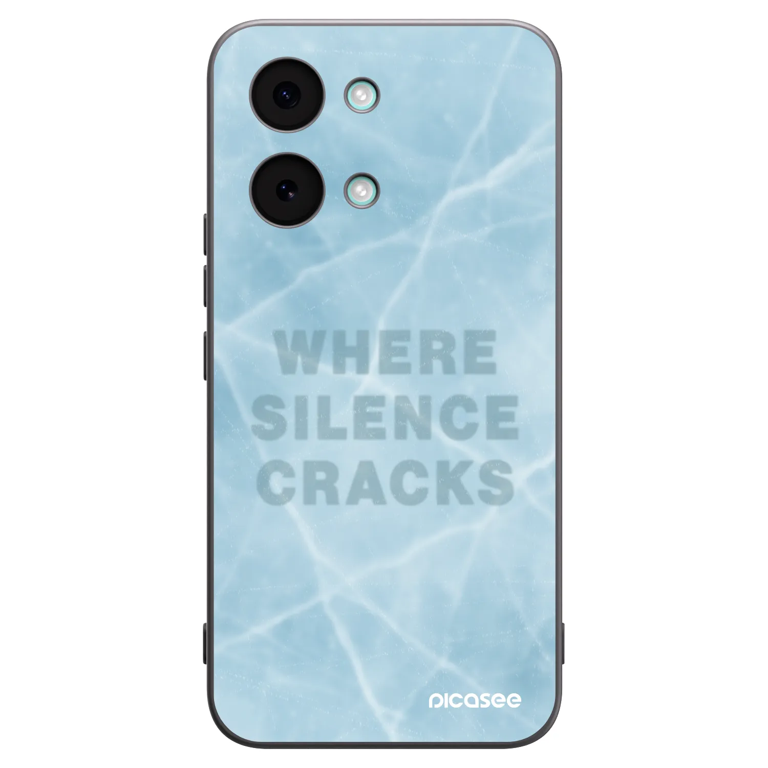 Picasee Μαύρη θήκη σιλικόνης για Xiaomi Poco X8 Pro Max - SILENCE