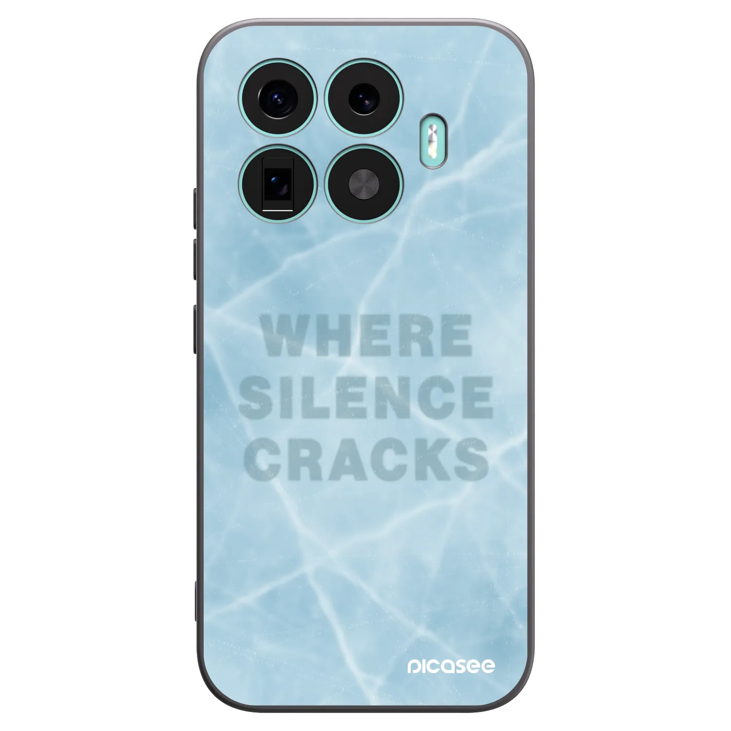 Picasee Μαύρη θήκη σιλικόνης για Xiaomi 17T - SILENCE