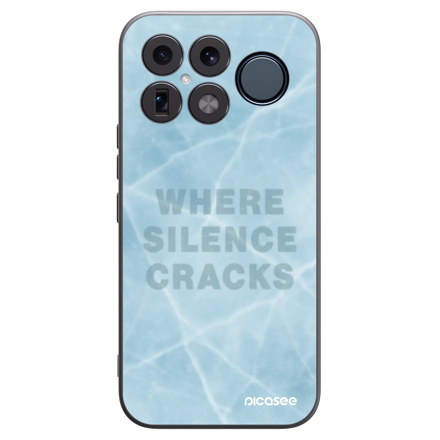 Picasee Μαύρη θήκη σιλικόνης για Xiaomi Poco F8 Ultra - SILENCE