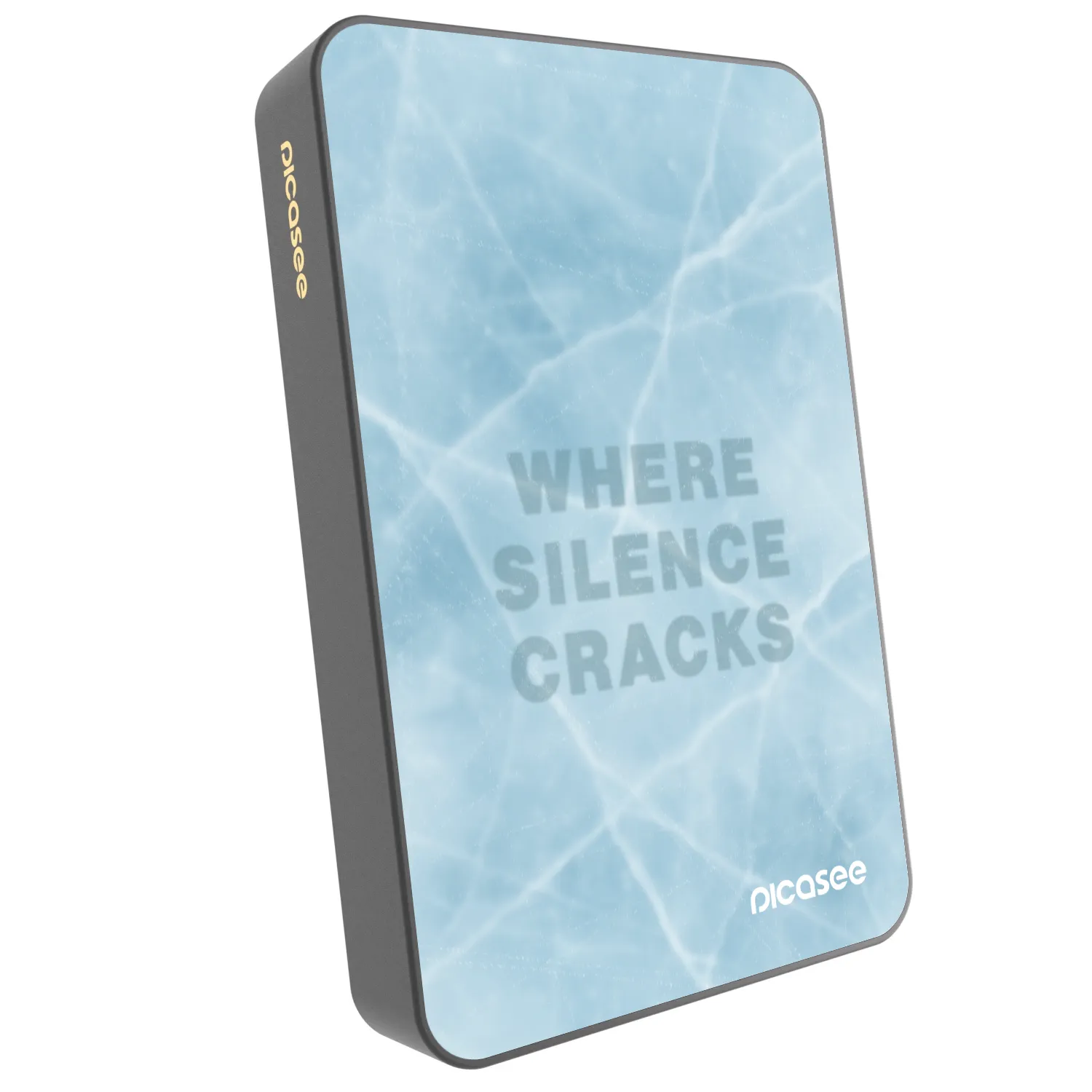 Picasee Powerbank με MagSafe 10 000 mAh Γκρί - SILENCE