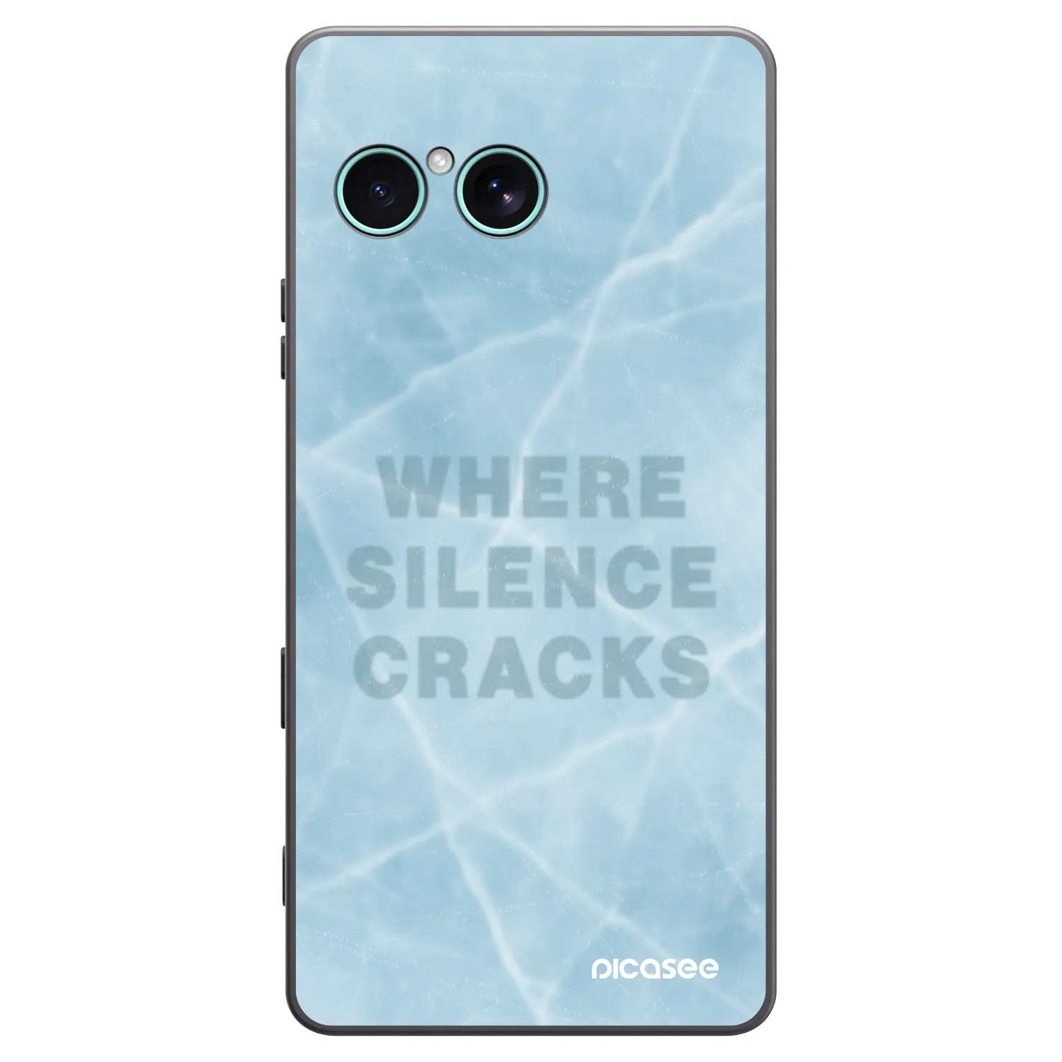 Picasee Μαύρη θήκη σιλικόνης για Sony Xperia 10 VII - SILENCE
