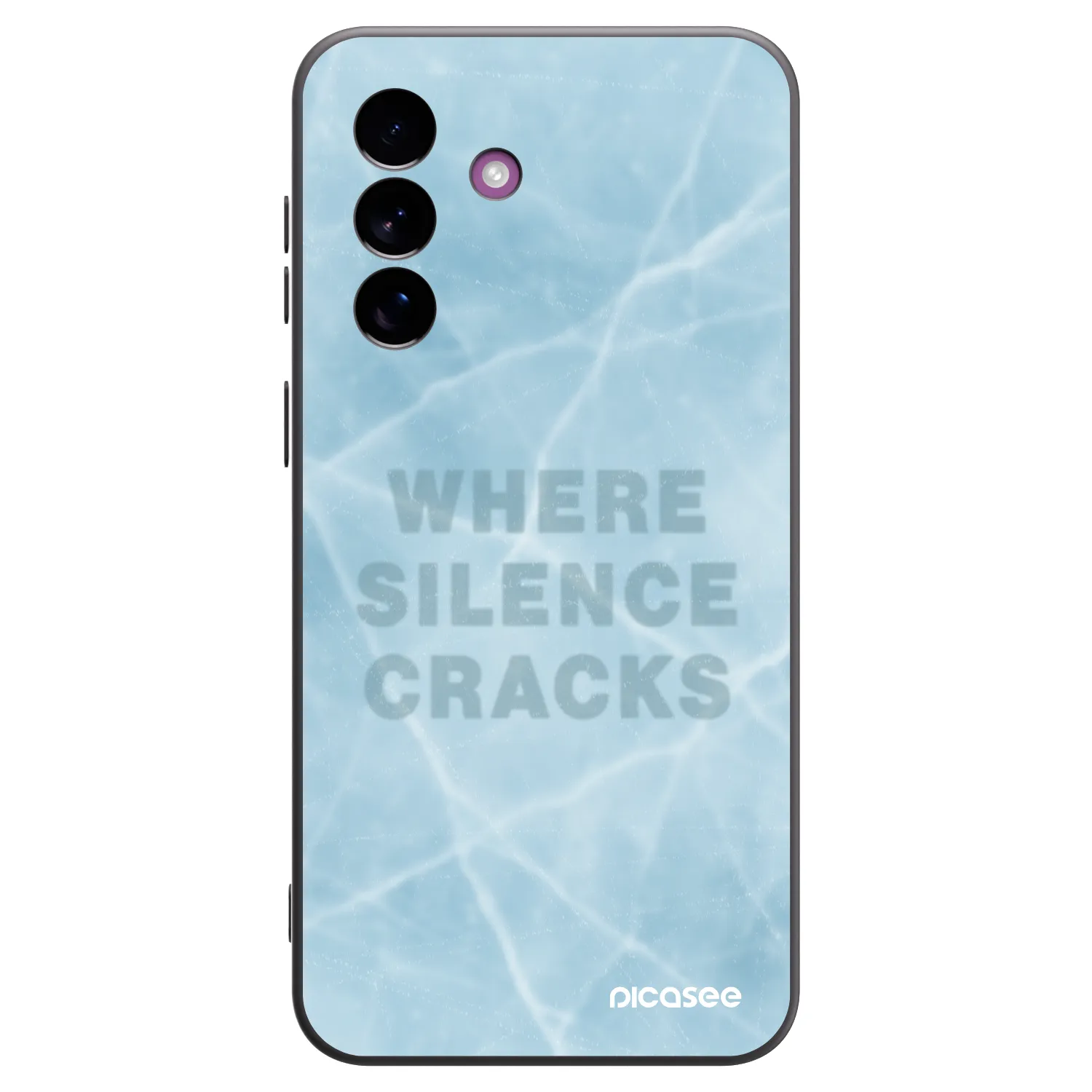Picasee Μαύρη θήκη σιλικόνης για Samsung Galaxy A37 - SILENCE