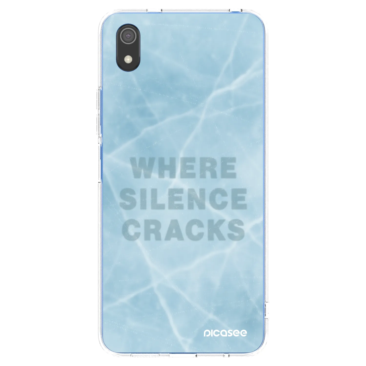 Picasee διαφανής θήκη σιλικόνης Xiaomi Redmi 7A - SILENCE