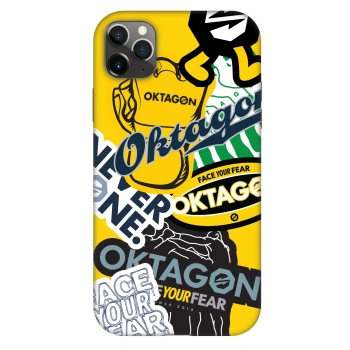 Θήκη για Apple iPhone 11 Pro Max - OKTAGON - Logo Archive