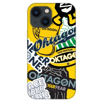 Θήκη για Apple iPhone 13 mini - OKTAGON - Logo Archive