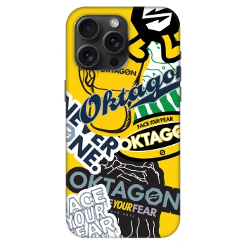 Θήκη για Apple iPhone 15 Pro Max - OKTAGON - Logo Archive