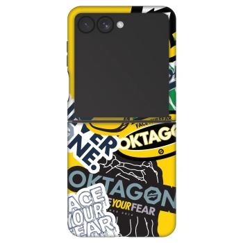 Θήκη για Samsung Galaxy Z Flip7 5G - OKTAGON - Logo Archive