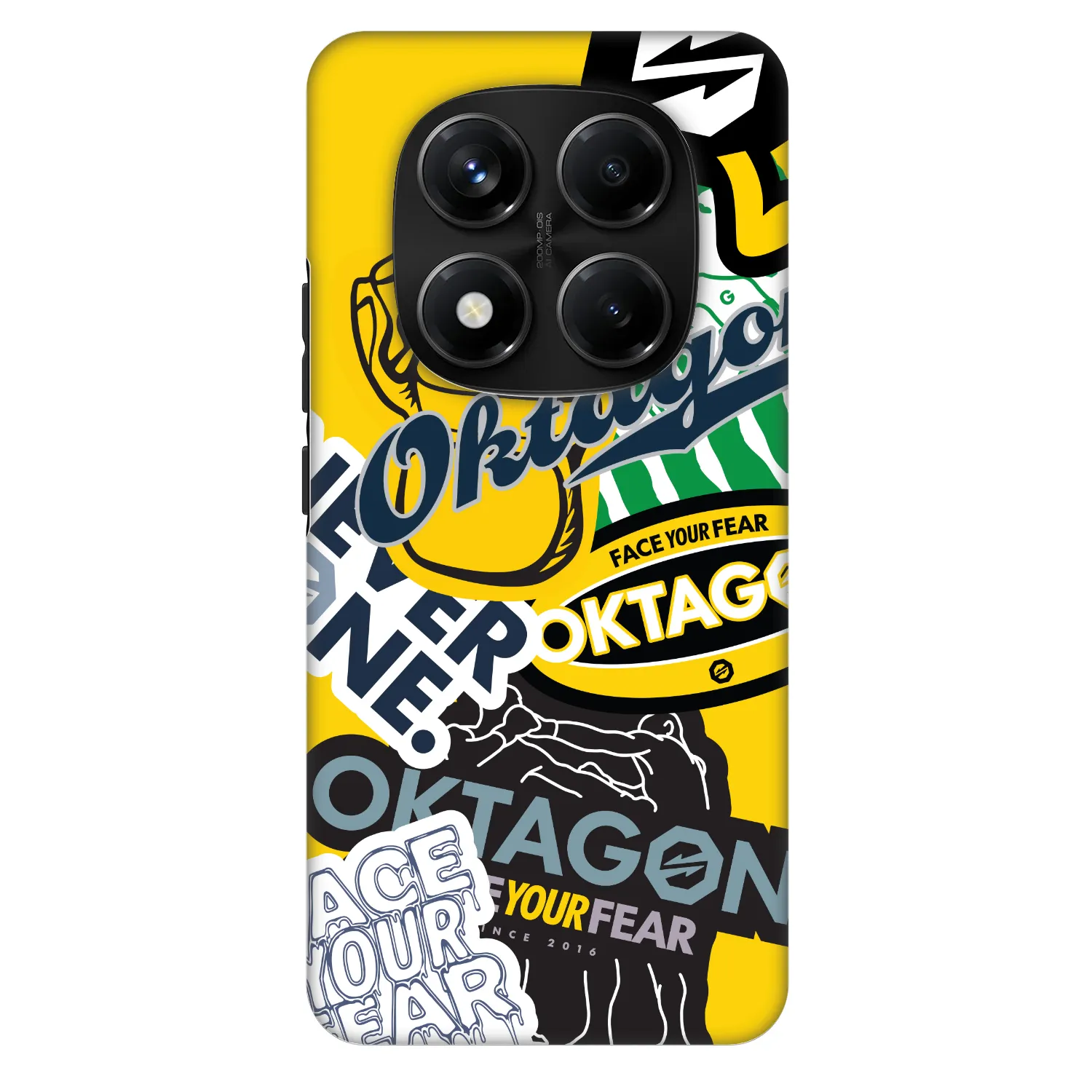 Picasee Fashion Case για Xiaomi Redmi Note 14 Pro+ 5G - OKTAGON - Logo Archive
