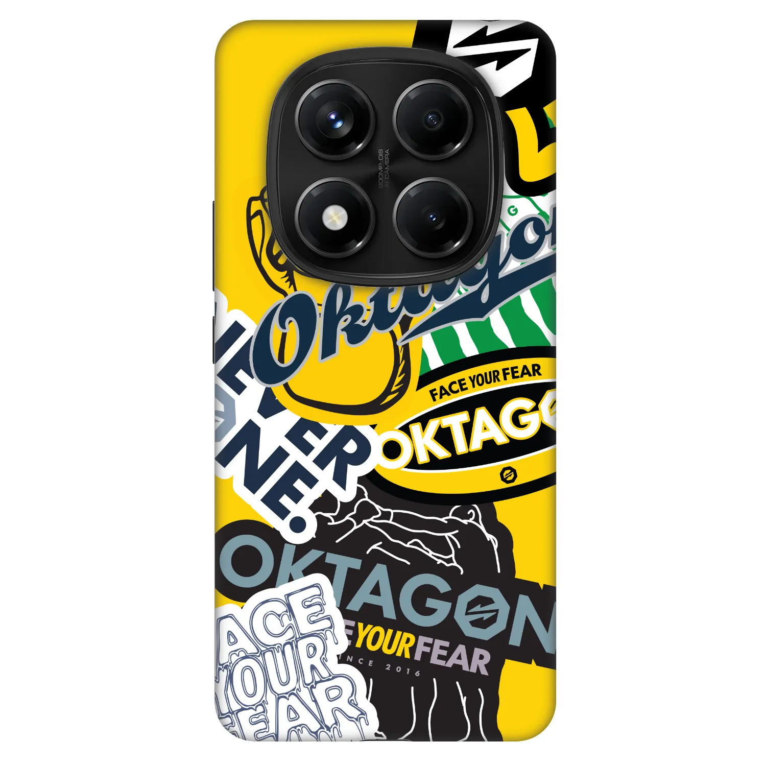 Picasee Fashion Case για Xiaomi Redmi Note 14 Pro 5G - OKTAGON - Logo Archive