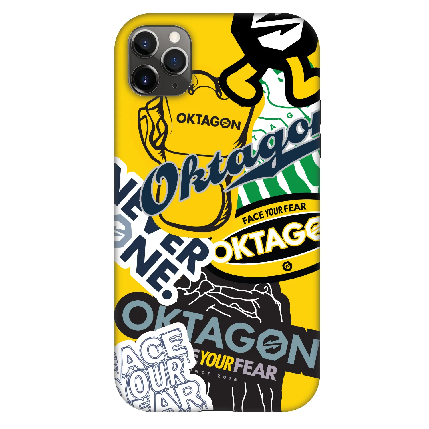 Picasee Fashion Case για Apple iPhone 11 Pro Max - OKTAGON - Logo Archive
