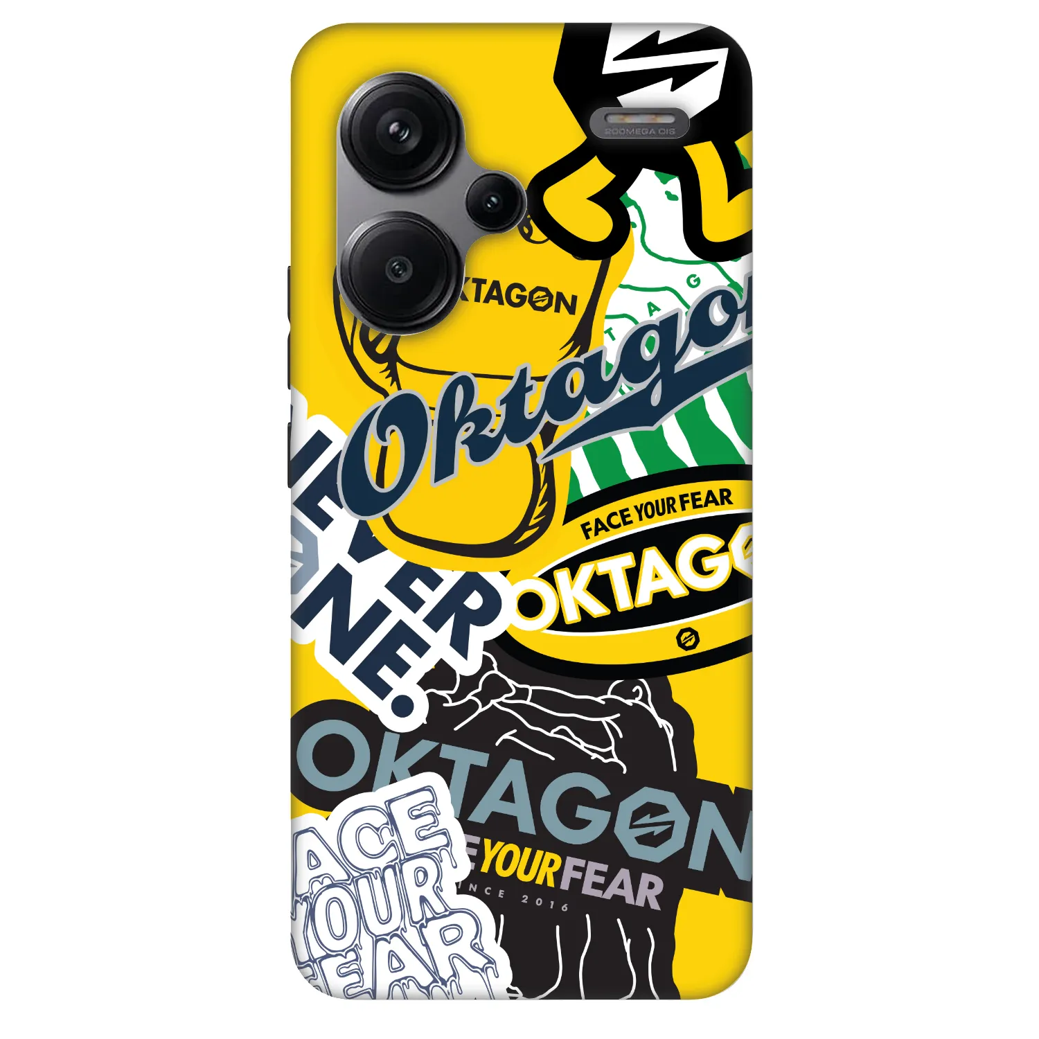 Picasee Fashion Case για Xiaomi Redmi Note 13 Pro+ 5G - OKTAGON - Logo Archive